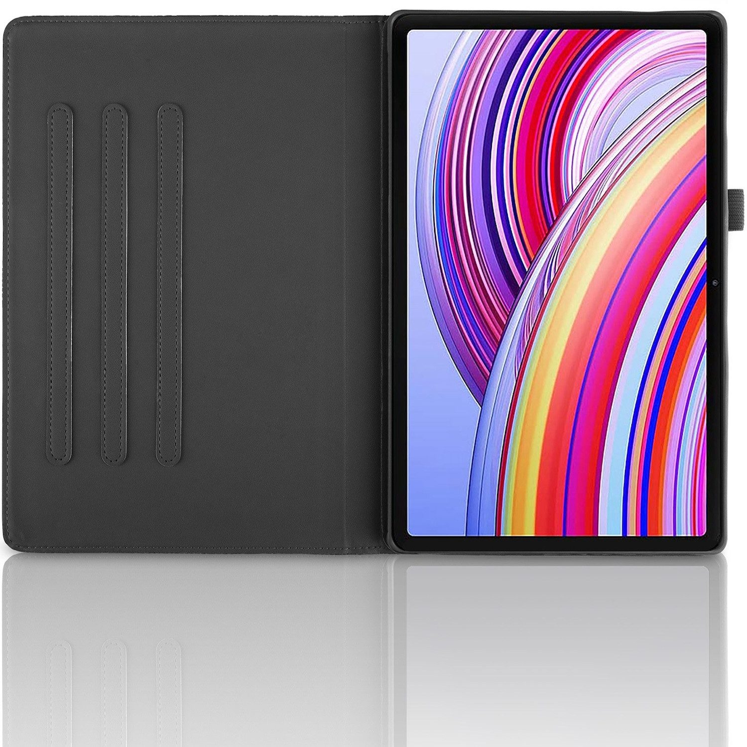 Wigento Tablet-Hülle Für Xiaomi Redmi Pad Pro 12.1 Zoll 360 Rotation Kunstleder Tasche Baum