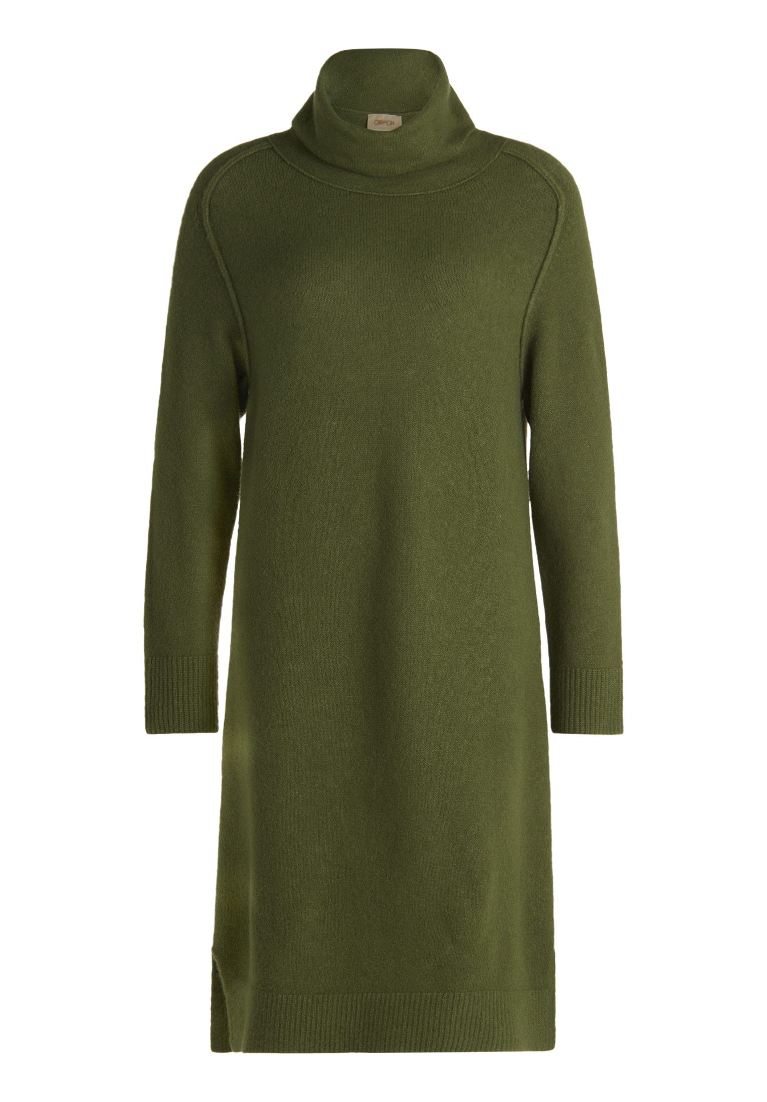 Cartoon Strickkleid Damen mit Turtle Neck günstig online kaufen