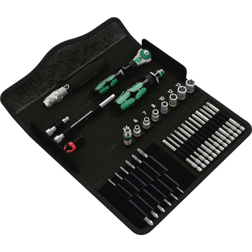 Werkzeugset Wera KK M 1 05135928001 Werkzeugset Heimwerker in Tasche 39teilig