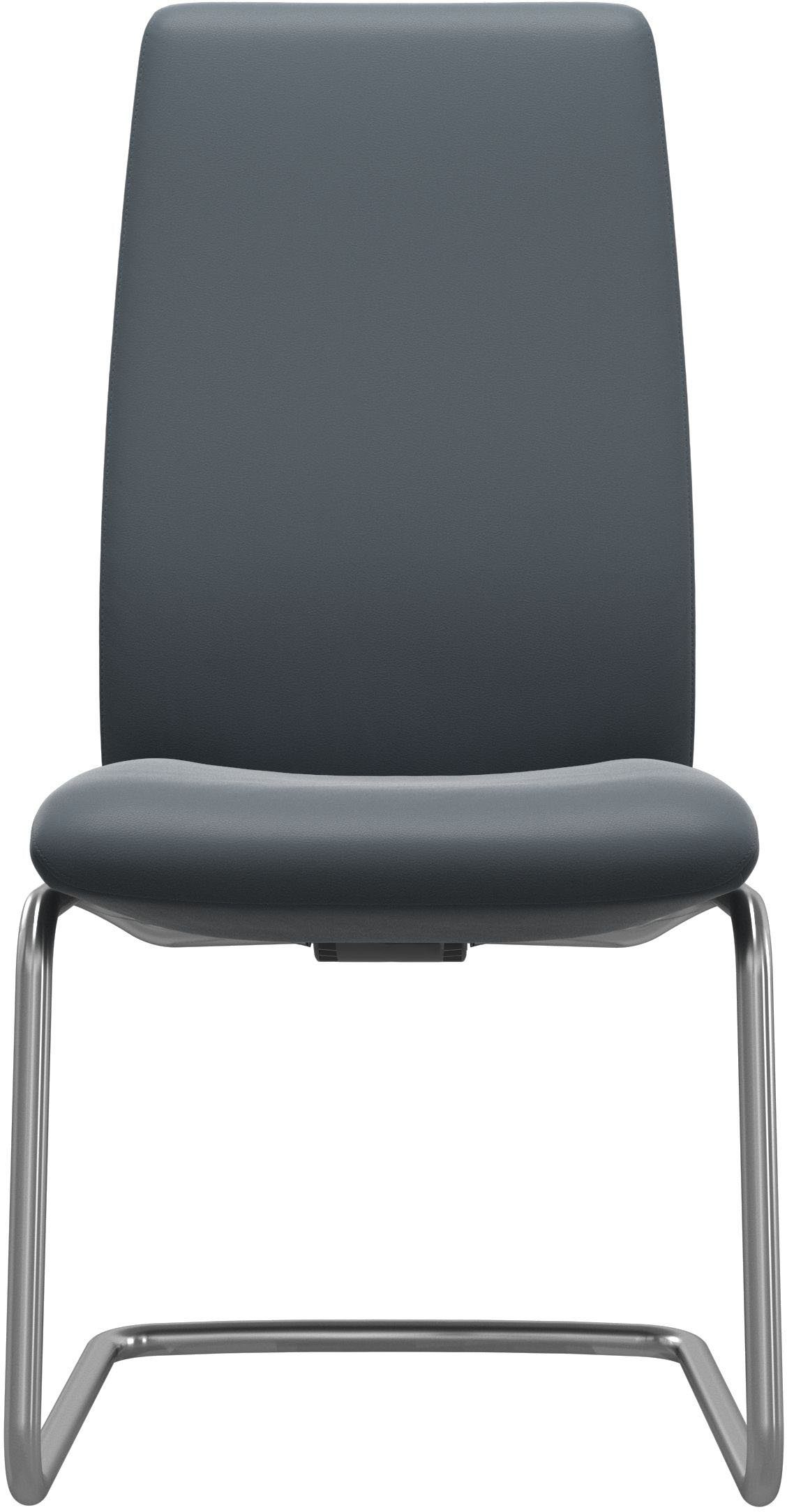 Stressless® Polsterstuhl Laurel, High Chrom glänzend Beinen Stahl Größe in aus L, Back, mit