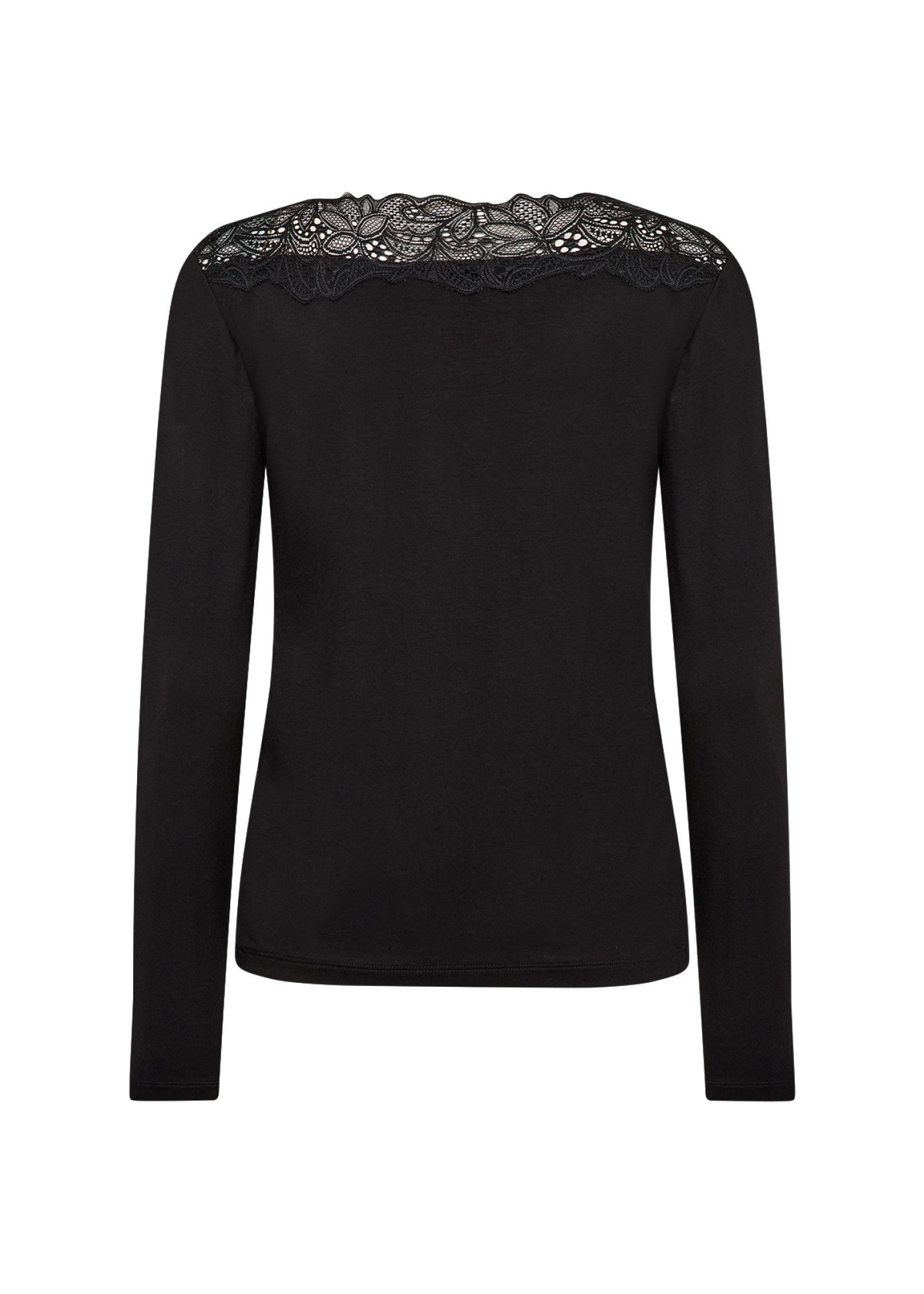 soyaconcept Langarmshirt SC-MARICA 301 Viskosemischung, Spitze