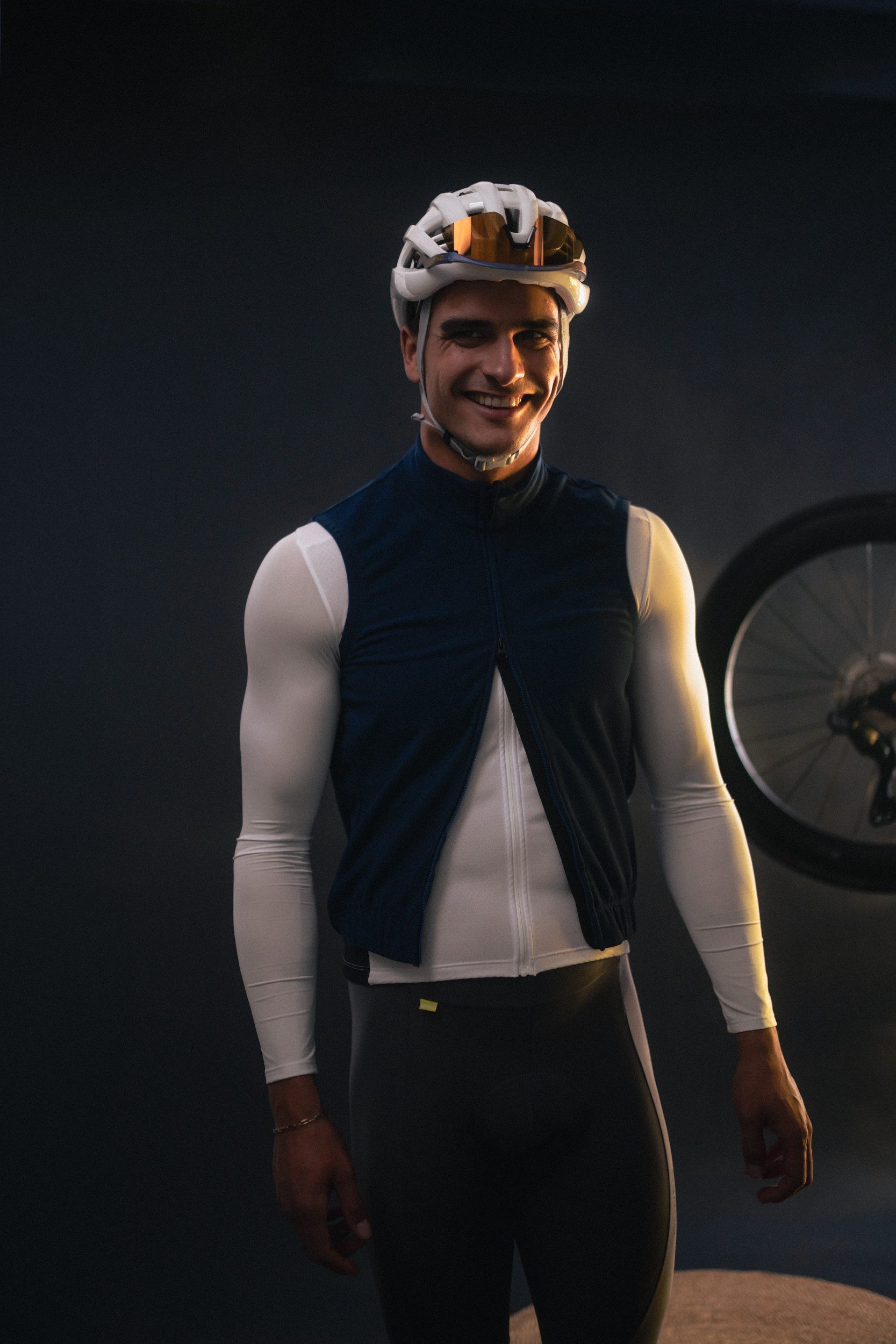 Gonso Radtrikot SITIVO Jersey Longsleeve M Herren Fahrradtrikot langarm, Full-Zip Trikot mit Rückentasche