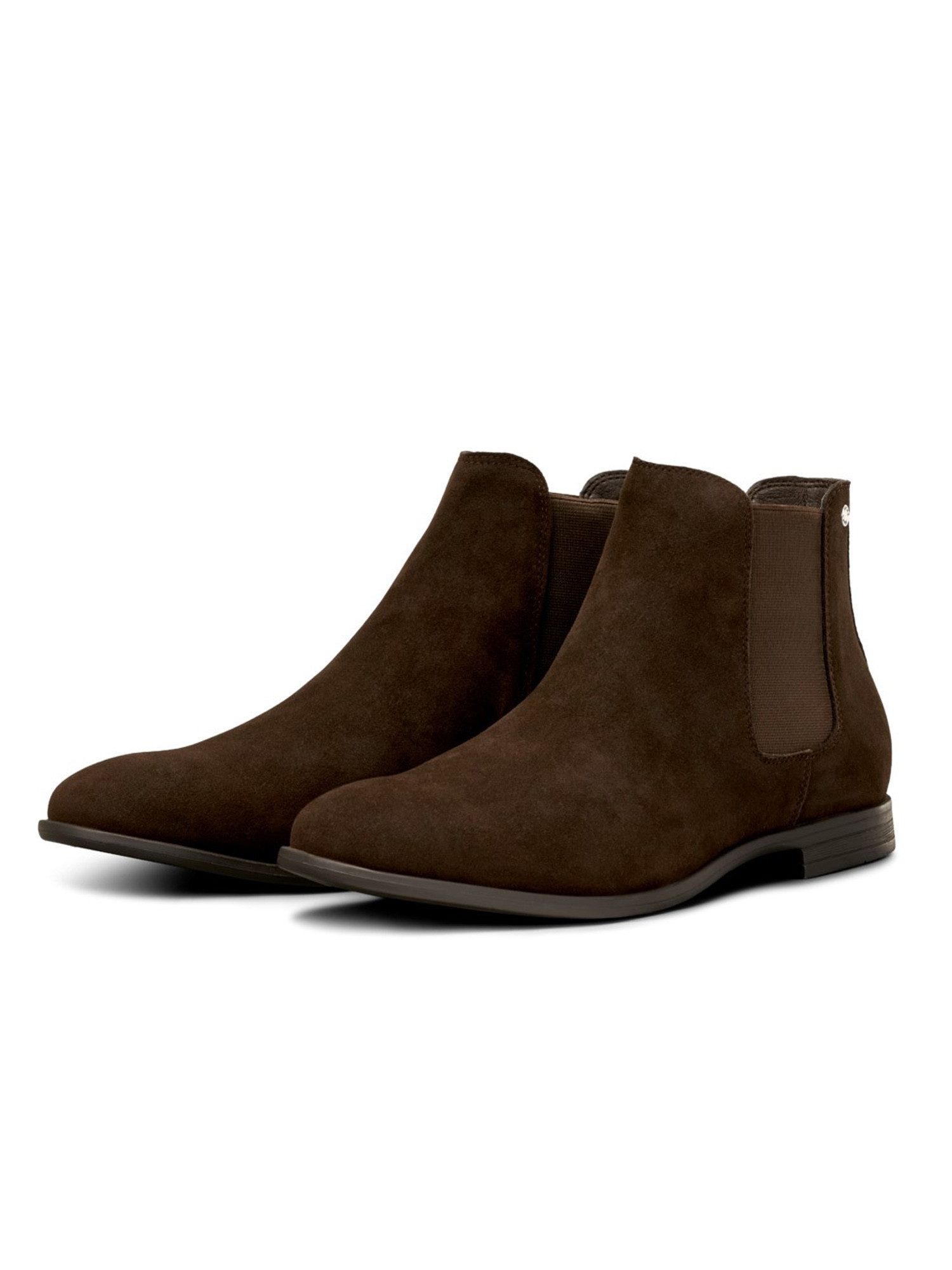 Jack & Jones Herren Stiefel Schuhe Chelseaboots Schlupfboot ungefüttert in Wildlederoptik