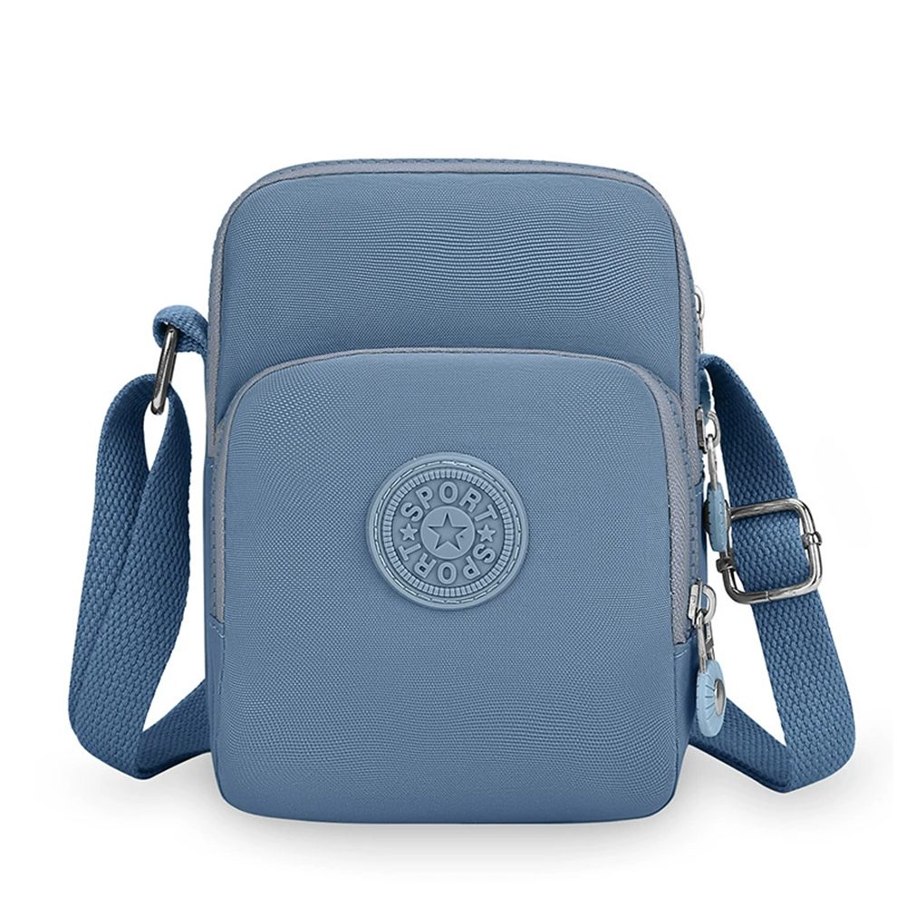 Agger Umhängetasche kleine Crossbody-Tasche für Damen, Reise-Umhängetasche,wasserdicht, Verstellbar Schultergurt,mit breitem Schultergurt und 3 Fächern
