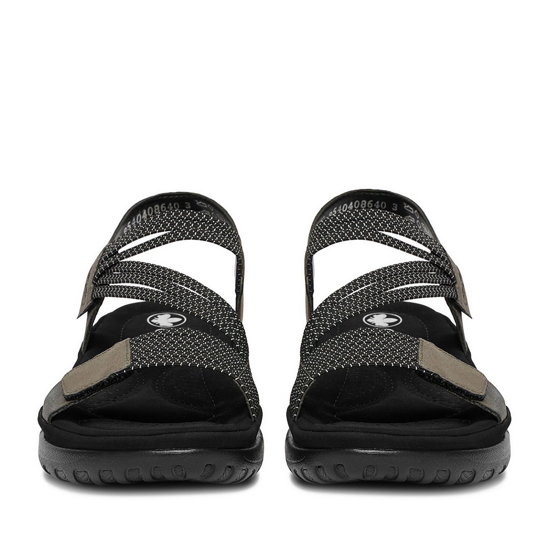 Rieker Rieker Damen-Sandalen Grau 64870-42 Sandale