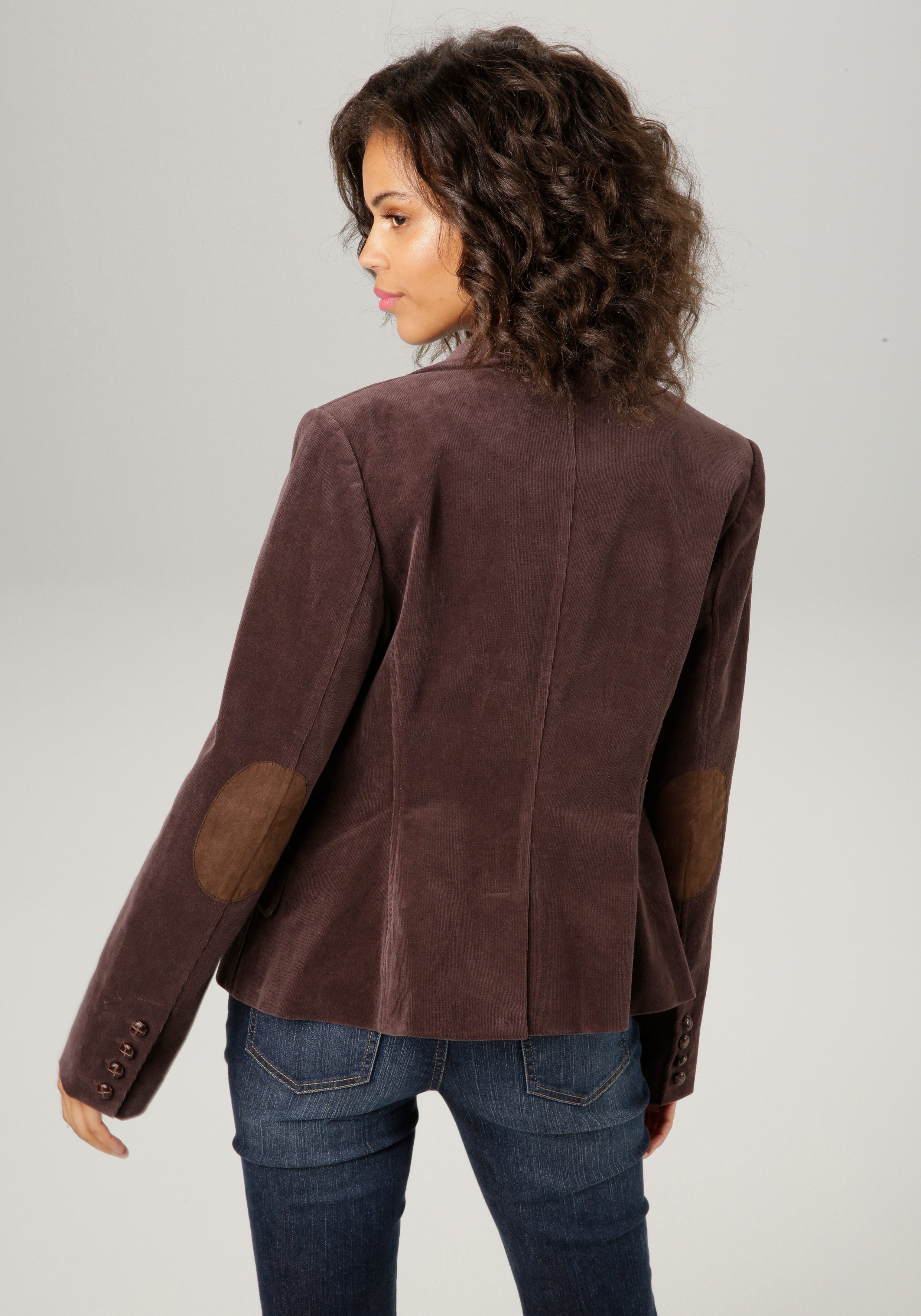 Aniston CASUAL Jackenblazer mit Stoff-Einfassungen und günstig online kaufen