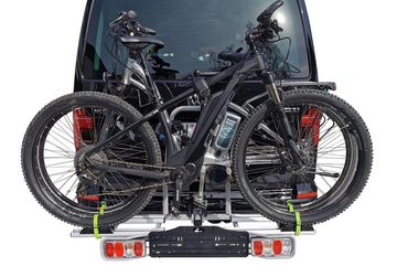 VDP Kupplungsfahrradträger VDPT011, für max. 2 Räder, (1-tlg), Fahrradträger 2 Fahrräder E-Bike Anhängerkupplung Heckträger klappbar