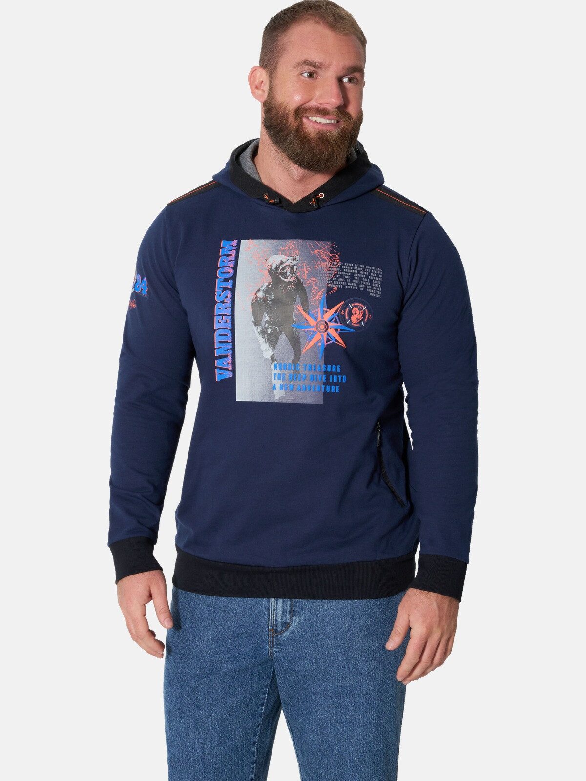 Jan Vanderstorm Kapuzensweatshirt FINNGARD
