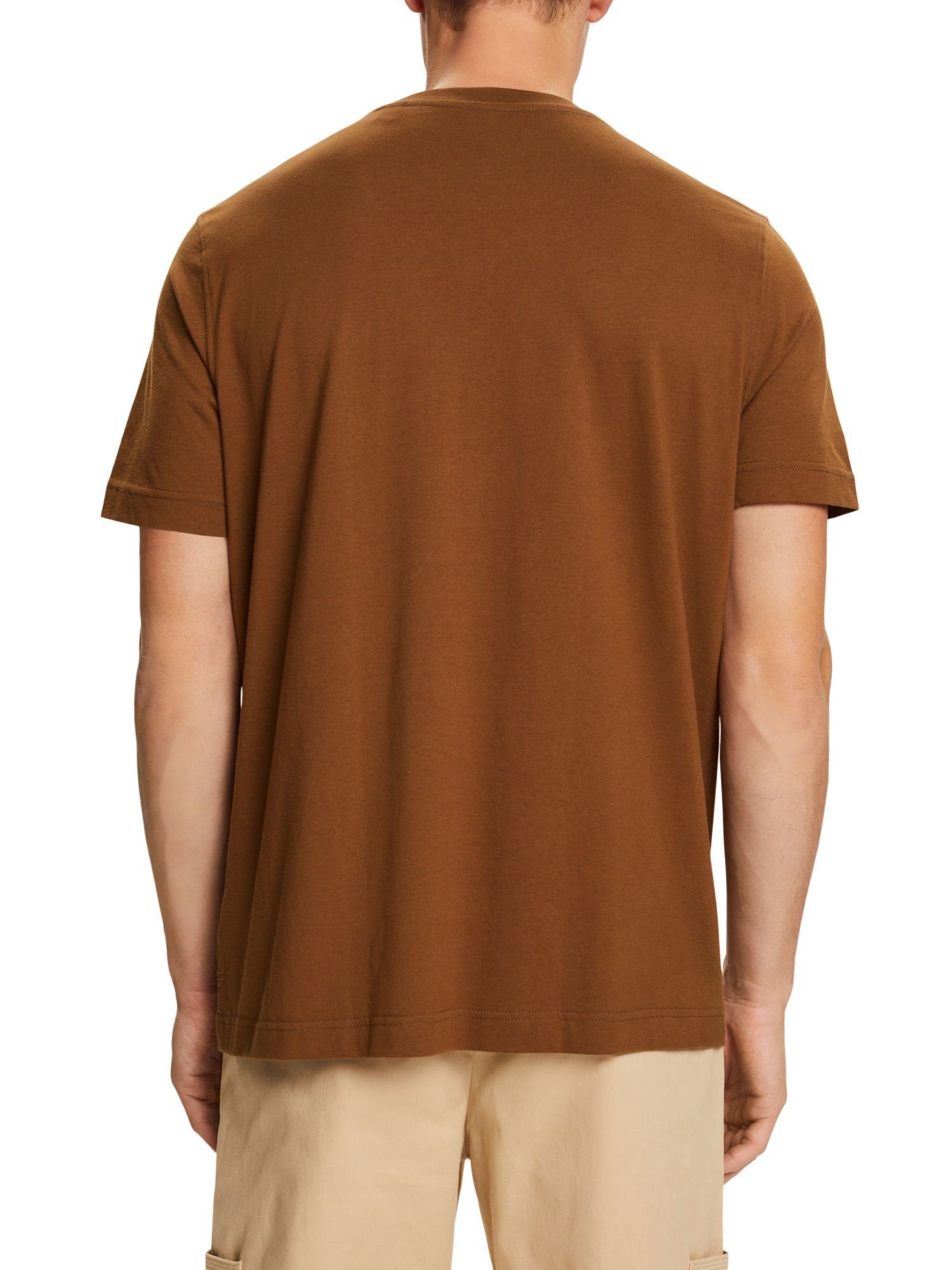 aus BARK Esprit mit T-Shirt (1-tlg) Bio-Baumwolle T-Shirt Print