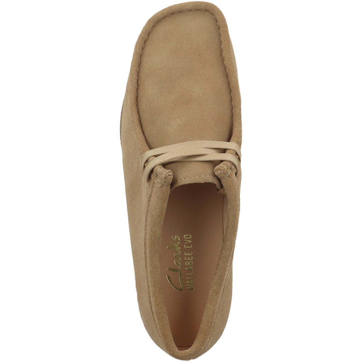 Clarks Wallabee EVO Damen Schnürschuh Sneaker, Turnschuhe, Sportschuhe, Freizeitschuhe, Schnürschuhe