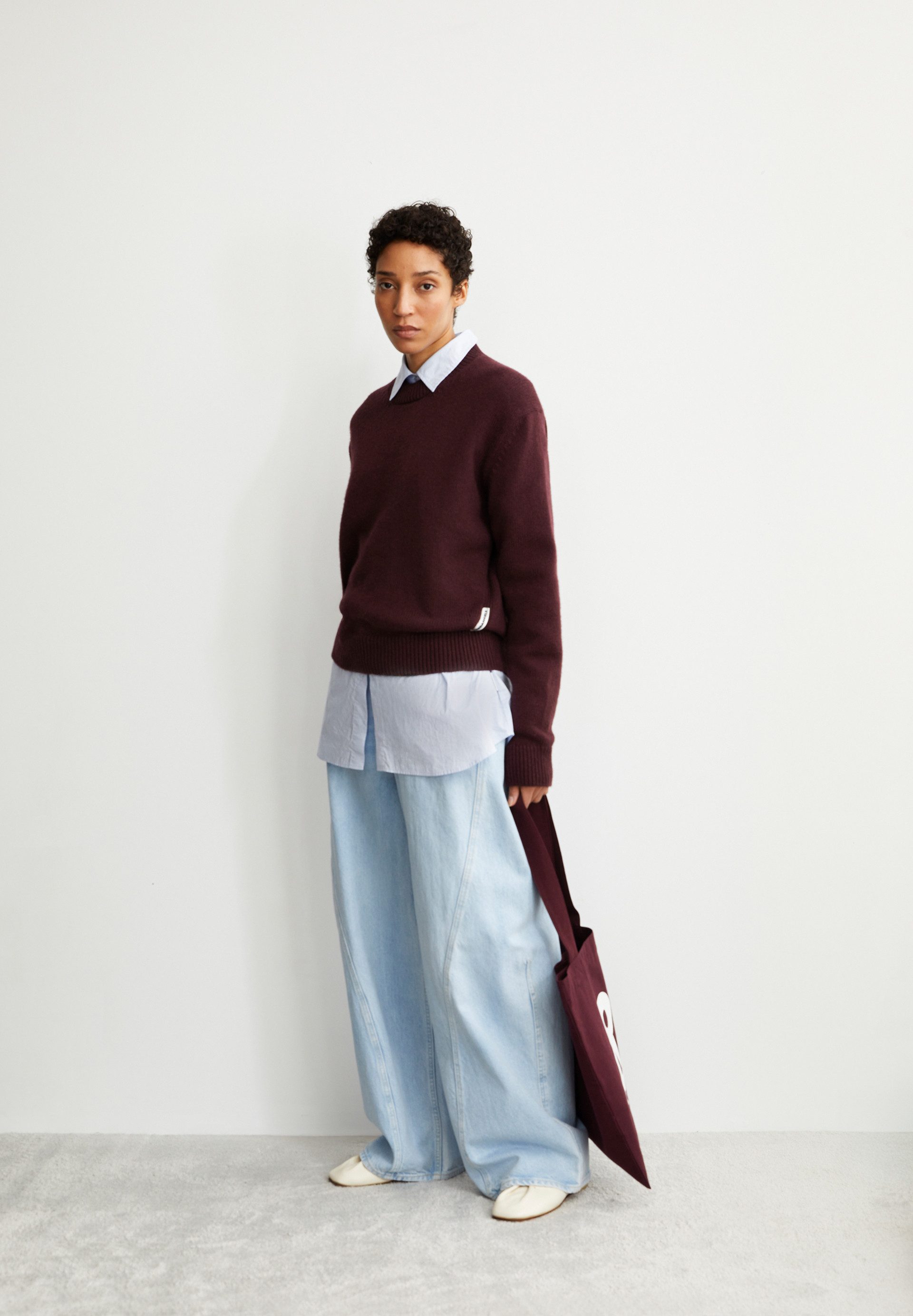 Armedangels Strickpullover BALBAA Pullover aus Bio-Woll Mix Relaxed Fit