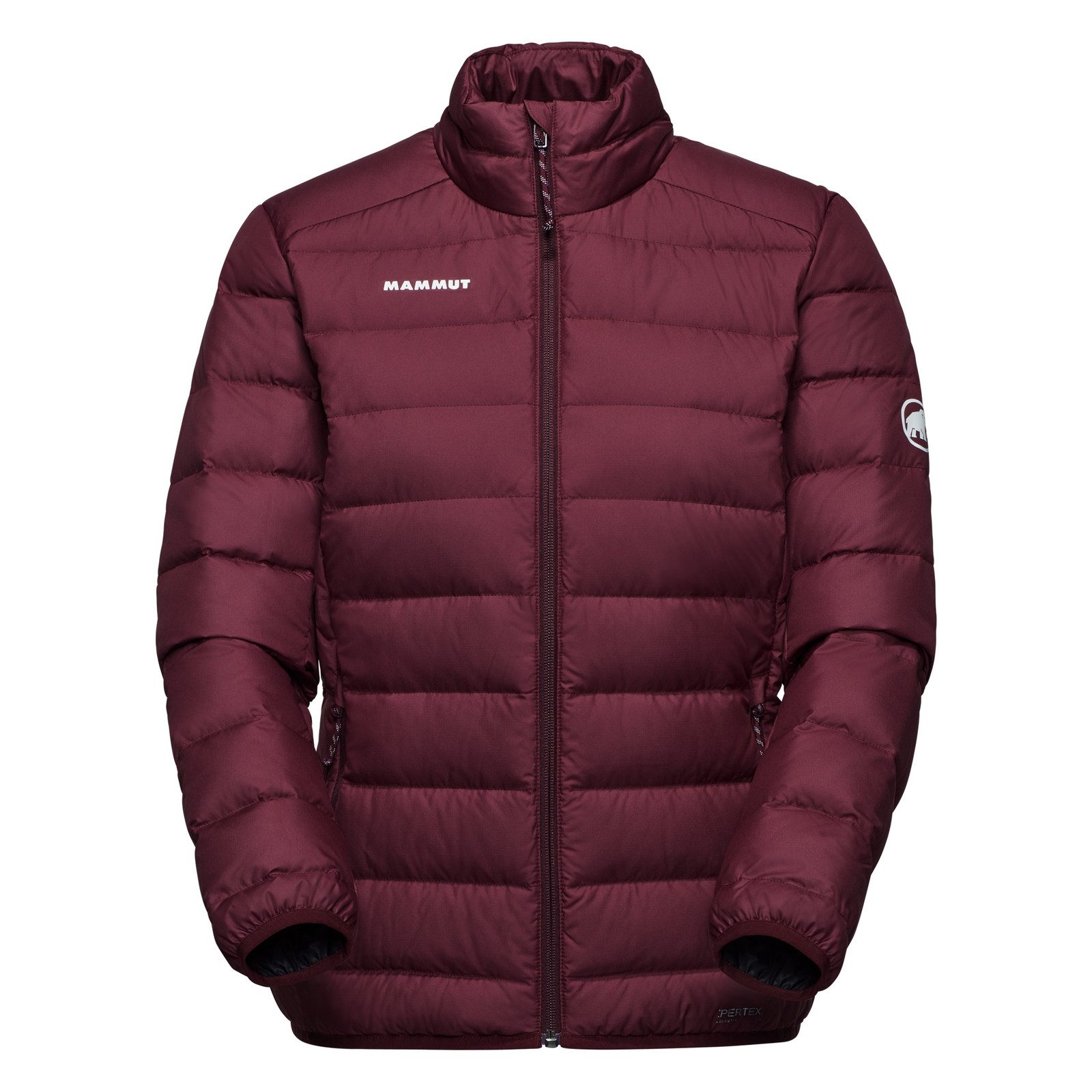 Mammut Steppjacke Waymarker IN Jacket mit Markenschriftzug auf der Vorderseite