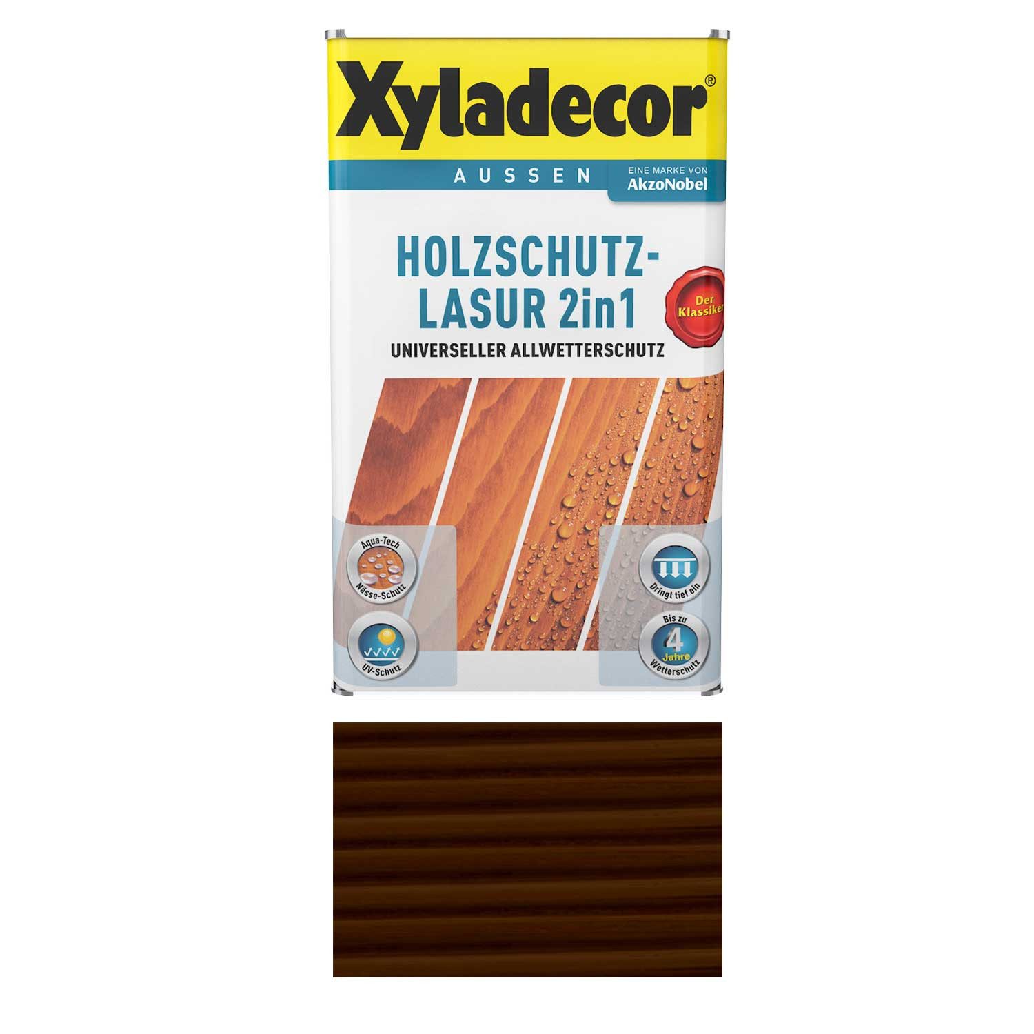 Xyladecor  Holzschutzlasur, Aqua-Tech Nässe-Schutz