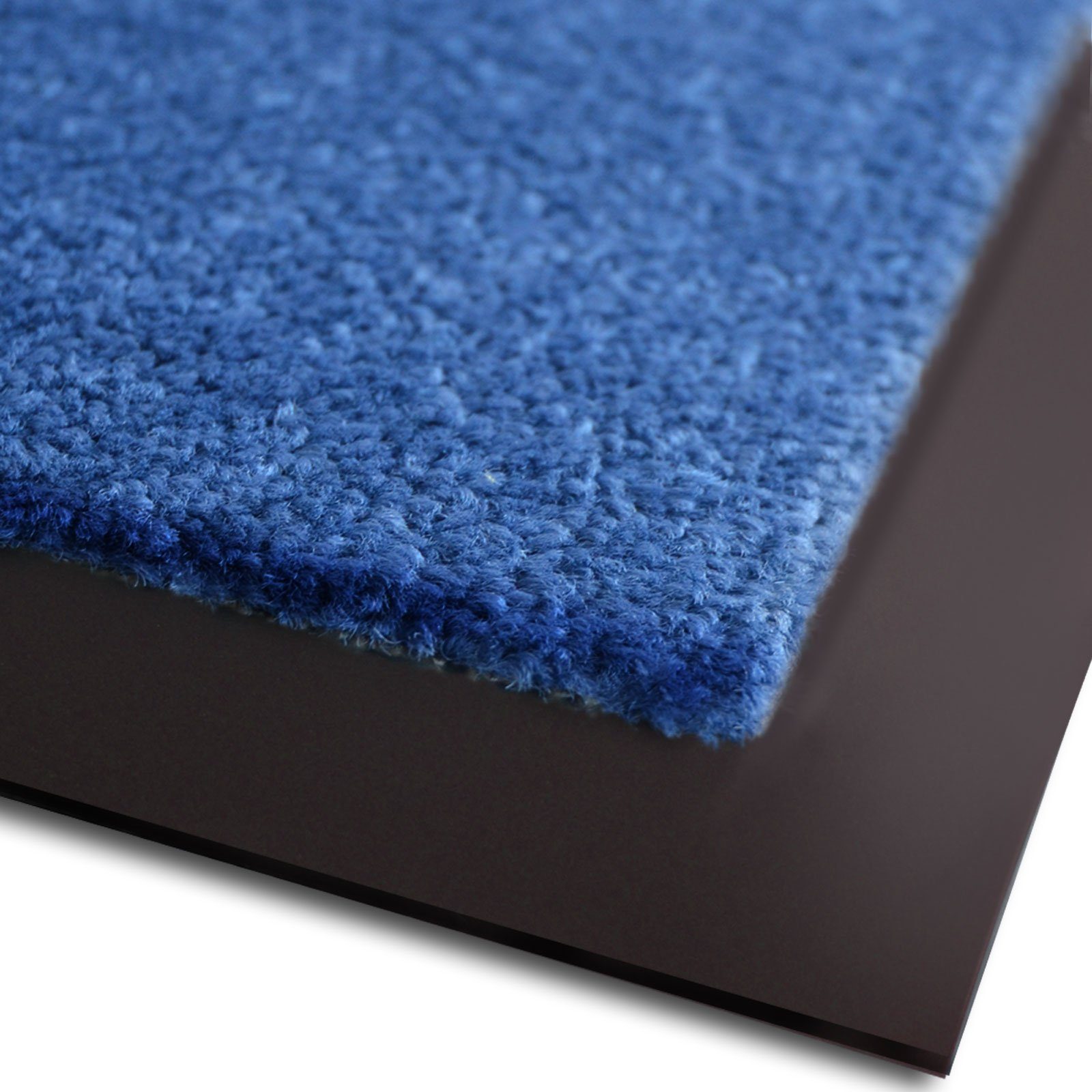 geeignet Größen, Höhe: mm, viele Fußbodenheizung 7 für Karat, waschbar, & Blau rechteckig, Farben Dublin, Fußmatte Sauberlaufmatte