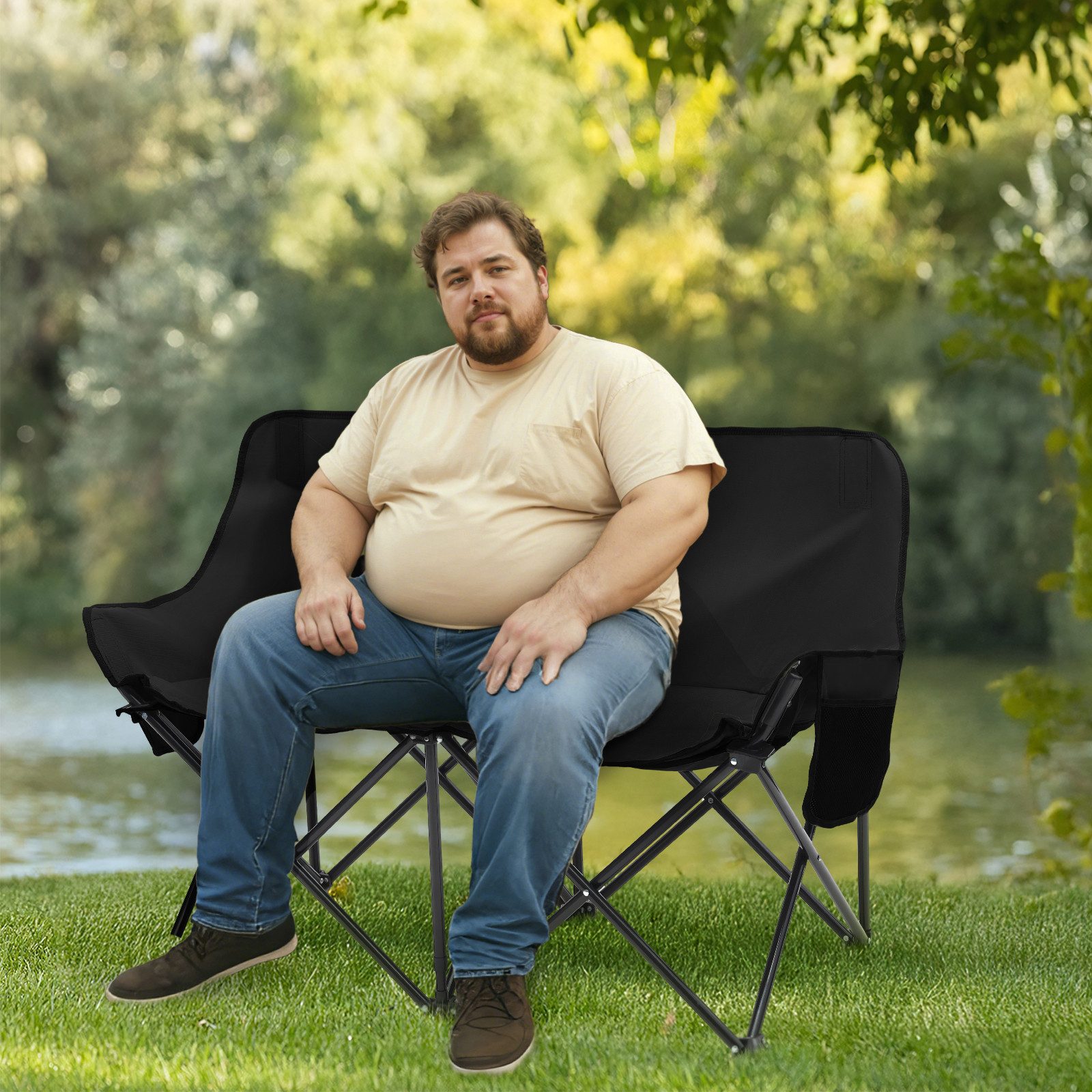 SUNULA Campingstuhl XXXXL Campingstuhl Faltbar 2 günstig online kaufen