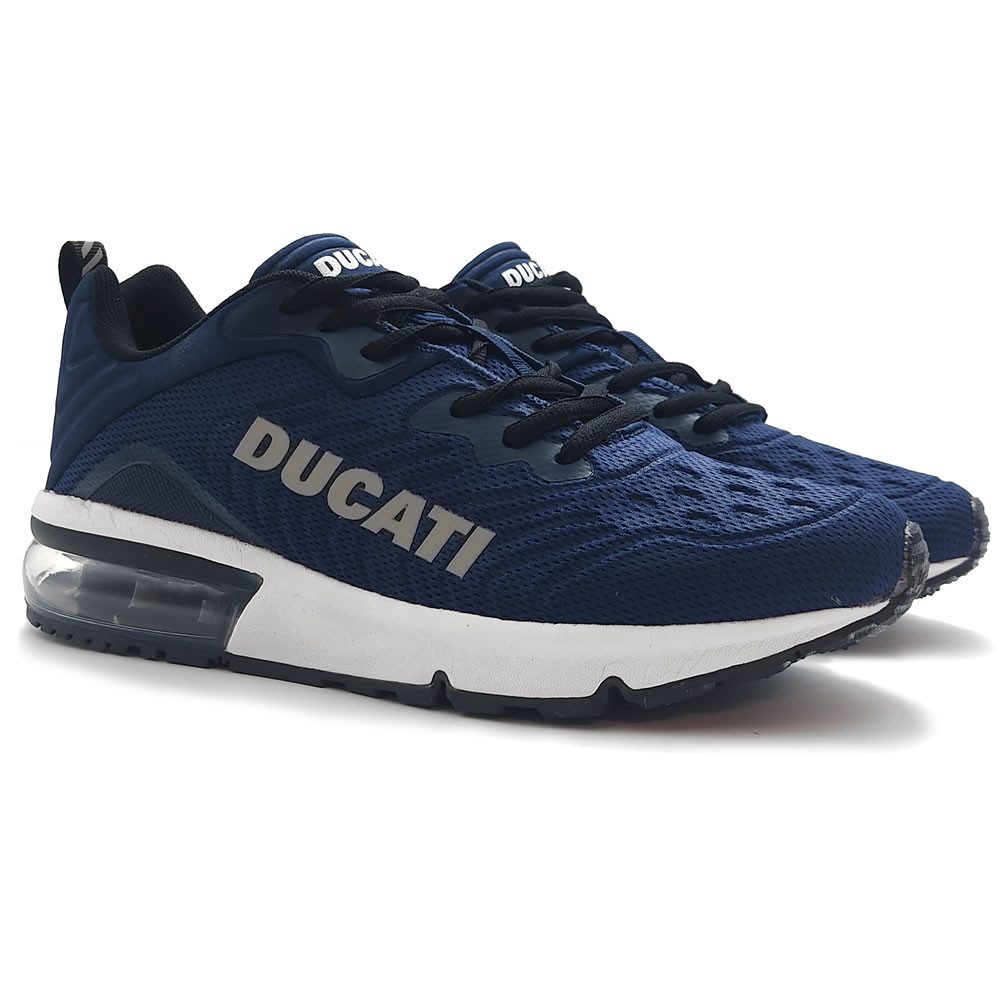 Ducati Herren Sneaker – Sportlicher Freizeitschuh mit Air-Sohle & Dämpfung Sneaker Stoßdämpfung