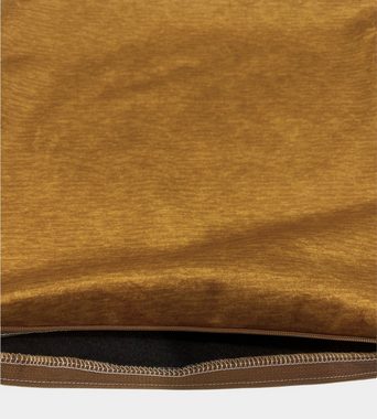 Kissenbezug Kissenbezug »Kissenhülle 100% Polyester Velour Art Velvet in 19Maßen, RoKo-Textilien, mit Reißverschluss