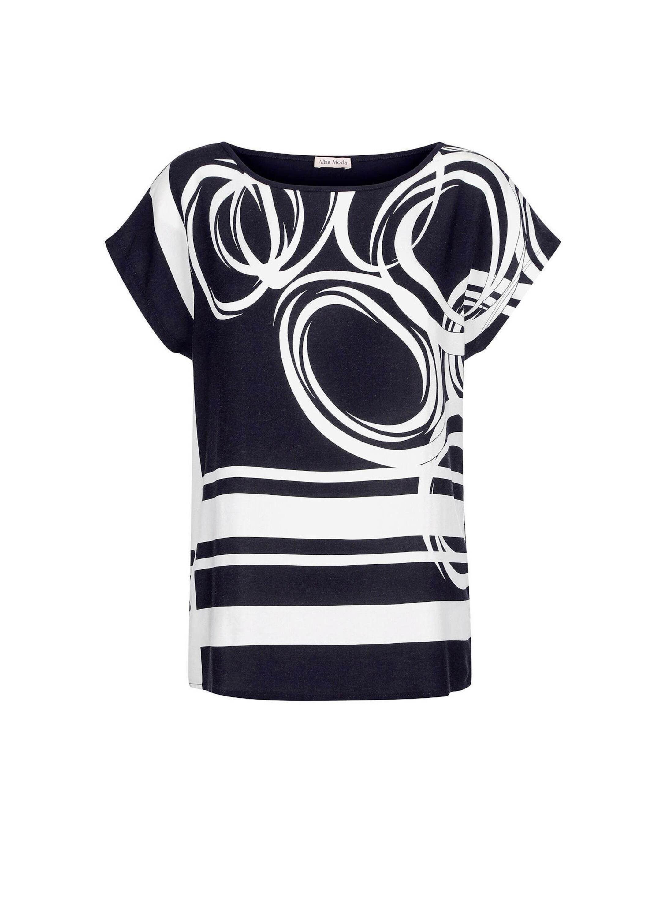Alba Moda Print-Shirt Shirt mit grafischem Druck