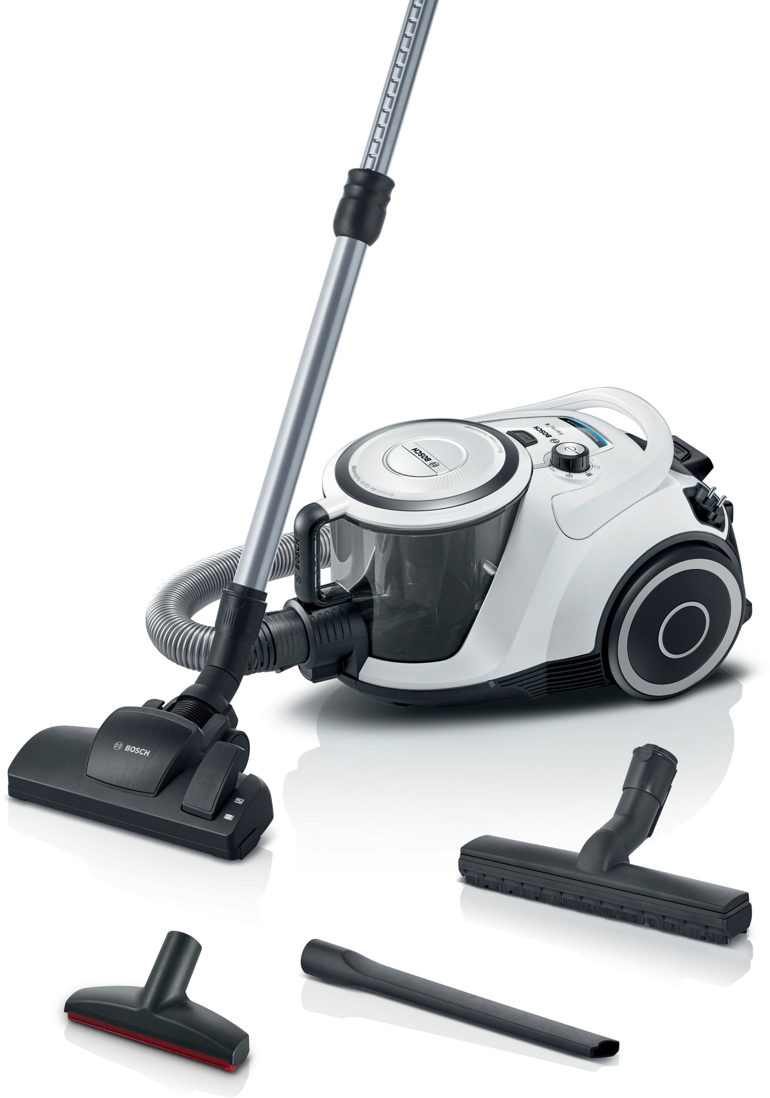 Bodenstaubsauger Serie 6 BGC41XALL, Testsieger, ideal für Allergiker, Hygiene-Filter