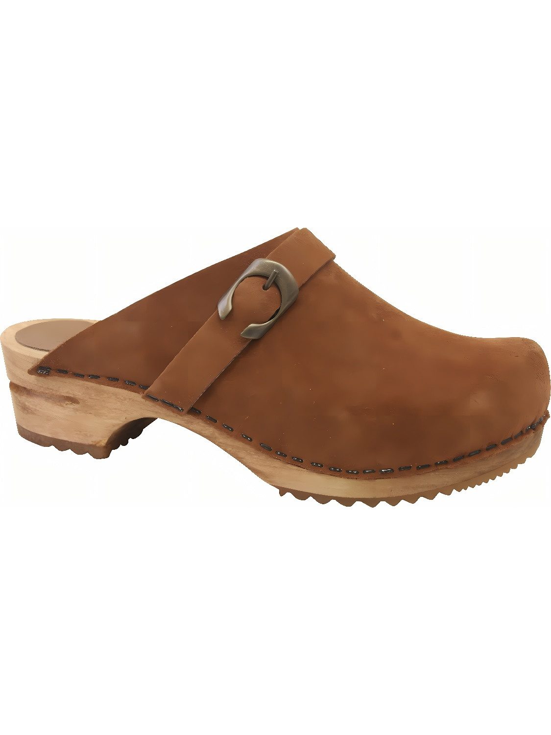 Sanita Wood-Hedi Open Clog