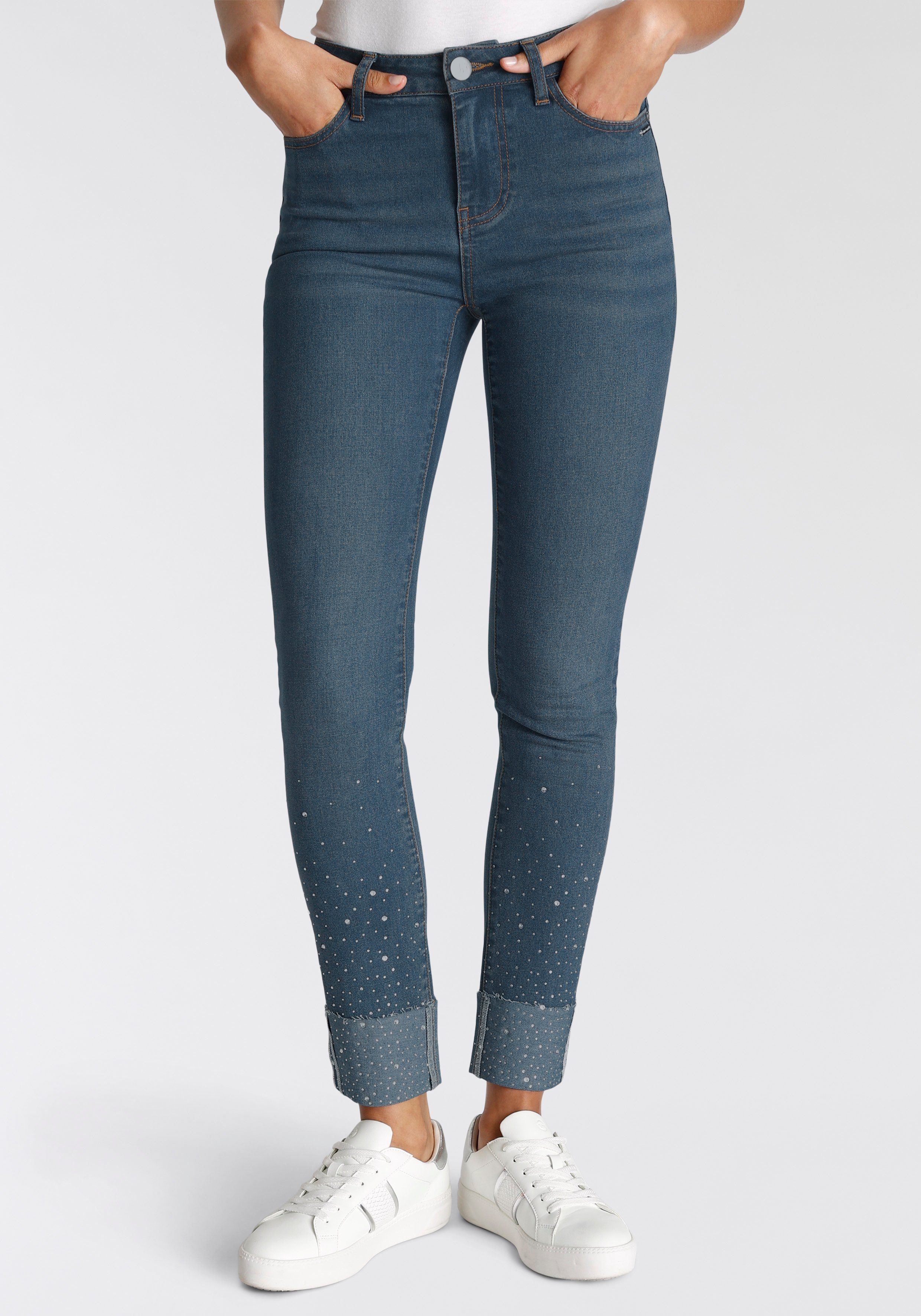 Glitzer-Details 7/8-Jeans NEUE KOLLEKTION Banani Bruno