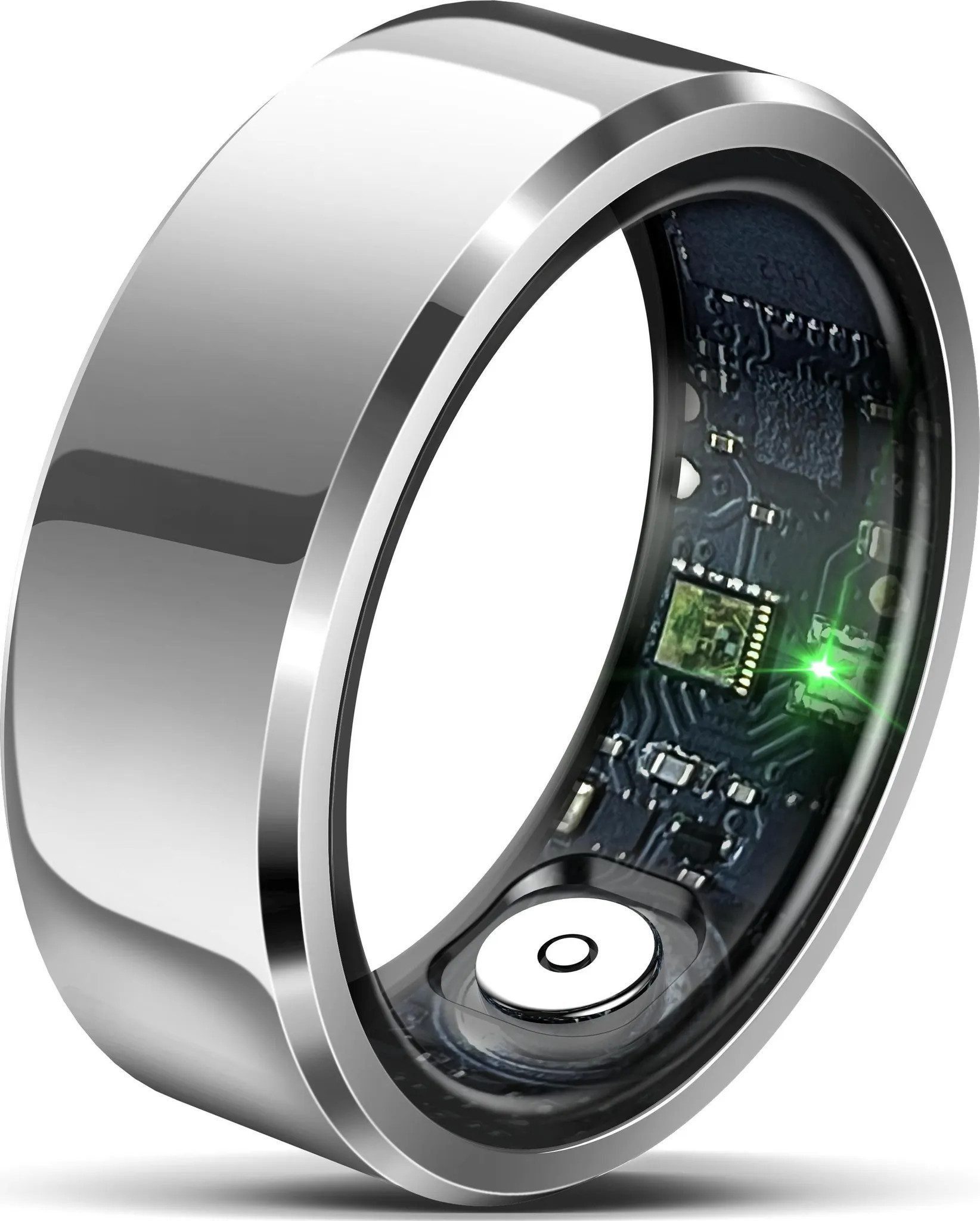 Athlix Fitness-Tracker Smart Ring Fitness Tracker Herzfrequenz Schlafüberwachung Kalorien, Kompakt, elegant, futuristisch