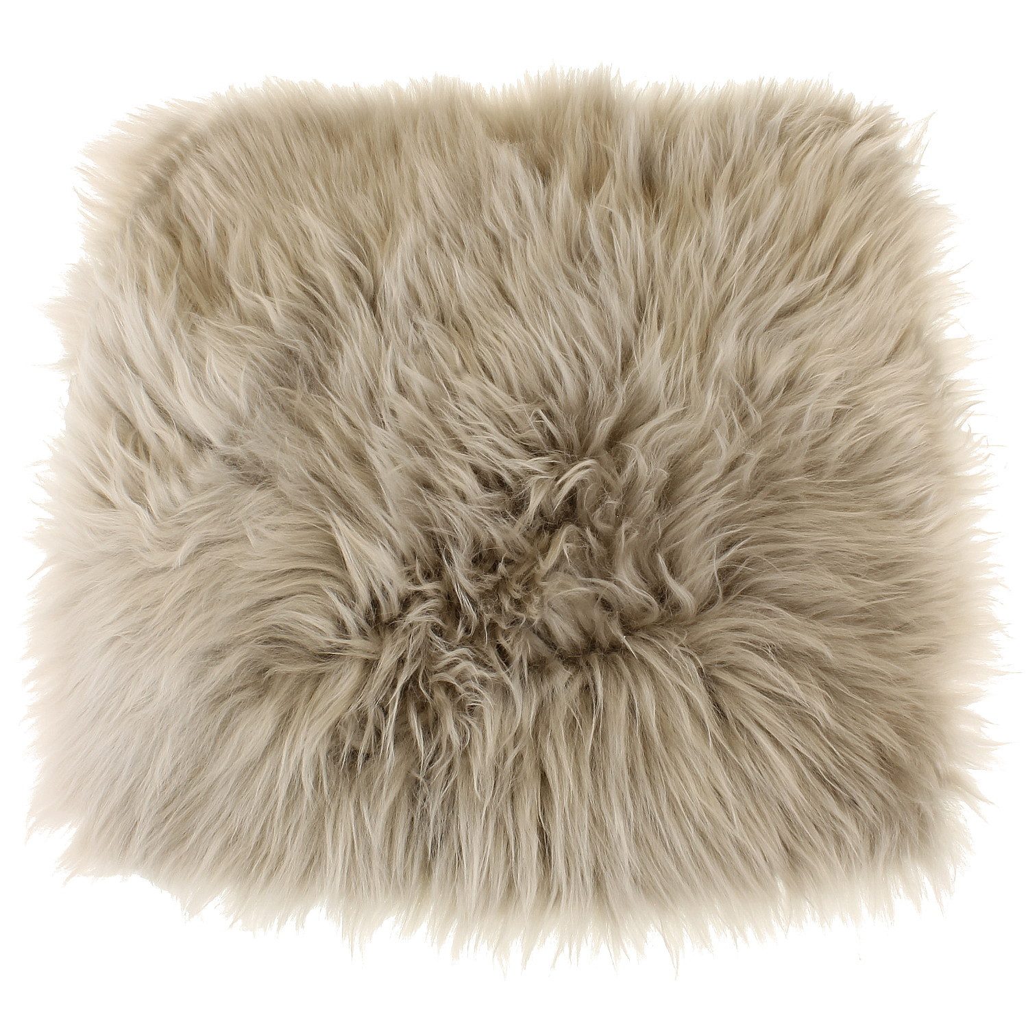 Macosa Home Fellteppich Dekofell eckig Stuhlkissen 35 cm echtes Lammfell De günstig online kaufen