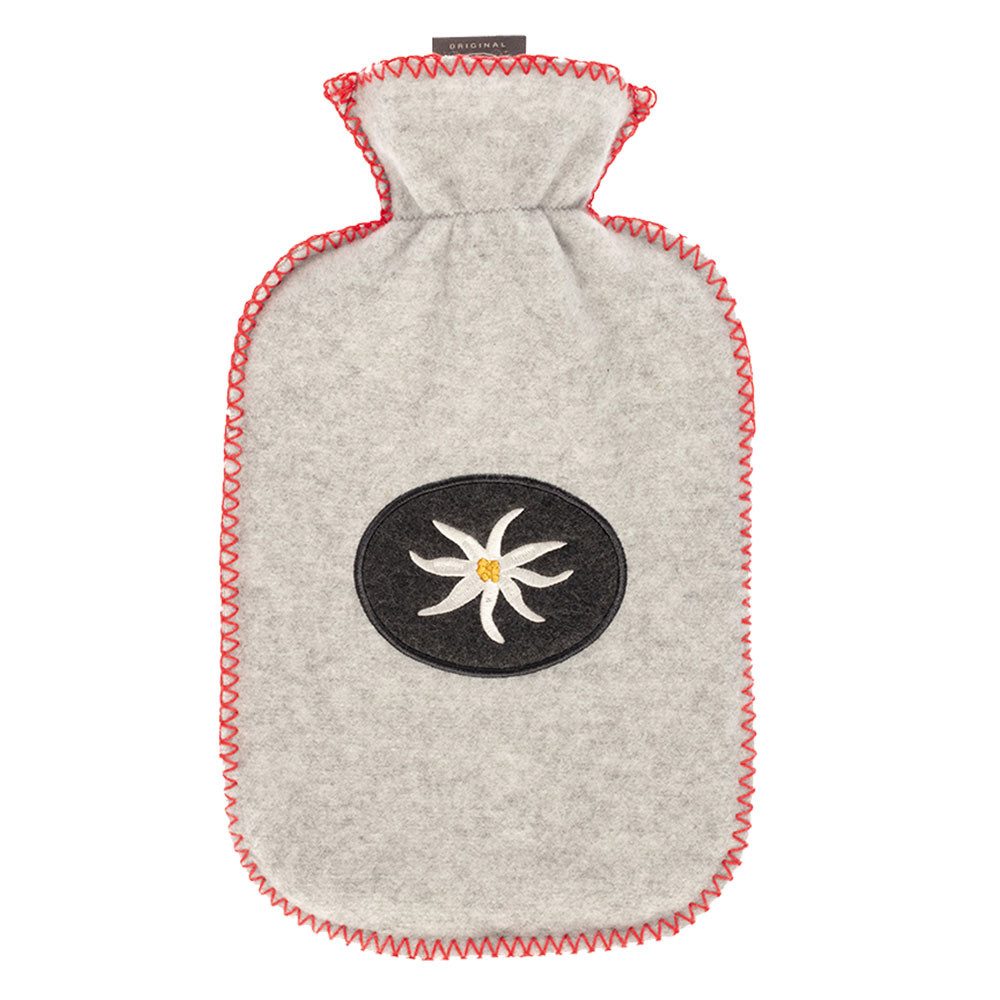 Fashy Wärmflasche Fashy Wärmflasche mit Fleecebezug mit Applikation