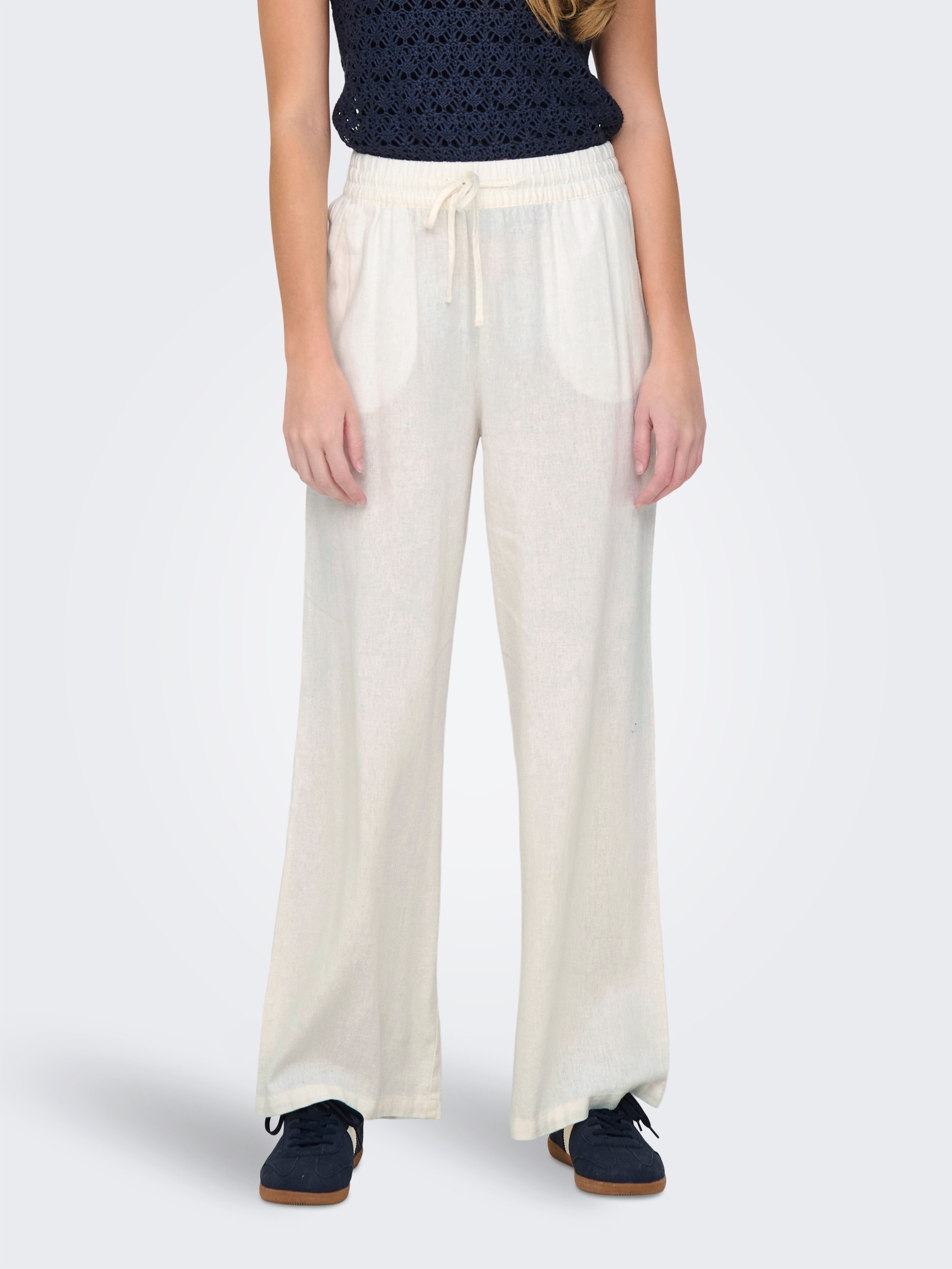 JDY Leinenhose JDYSAY LINEN HW WIDE günstig online kaufen