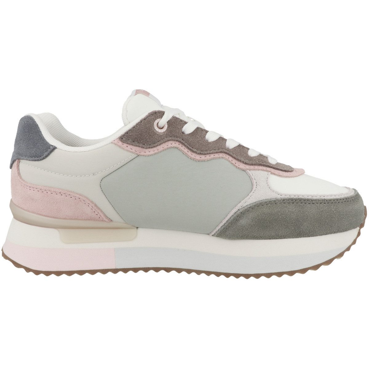 Pepe Jeans Rusper Class Damen Sneaker Turnschuhe, Sportschuhe, Freizeitschuhe, Halbschuhe, Schnürschuhe
