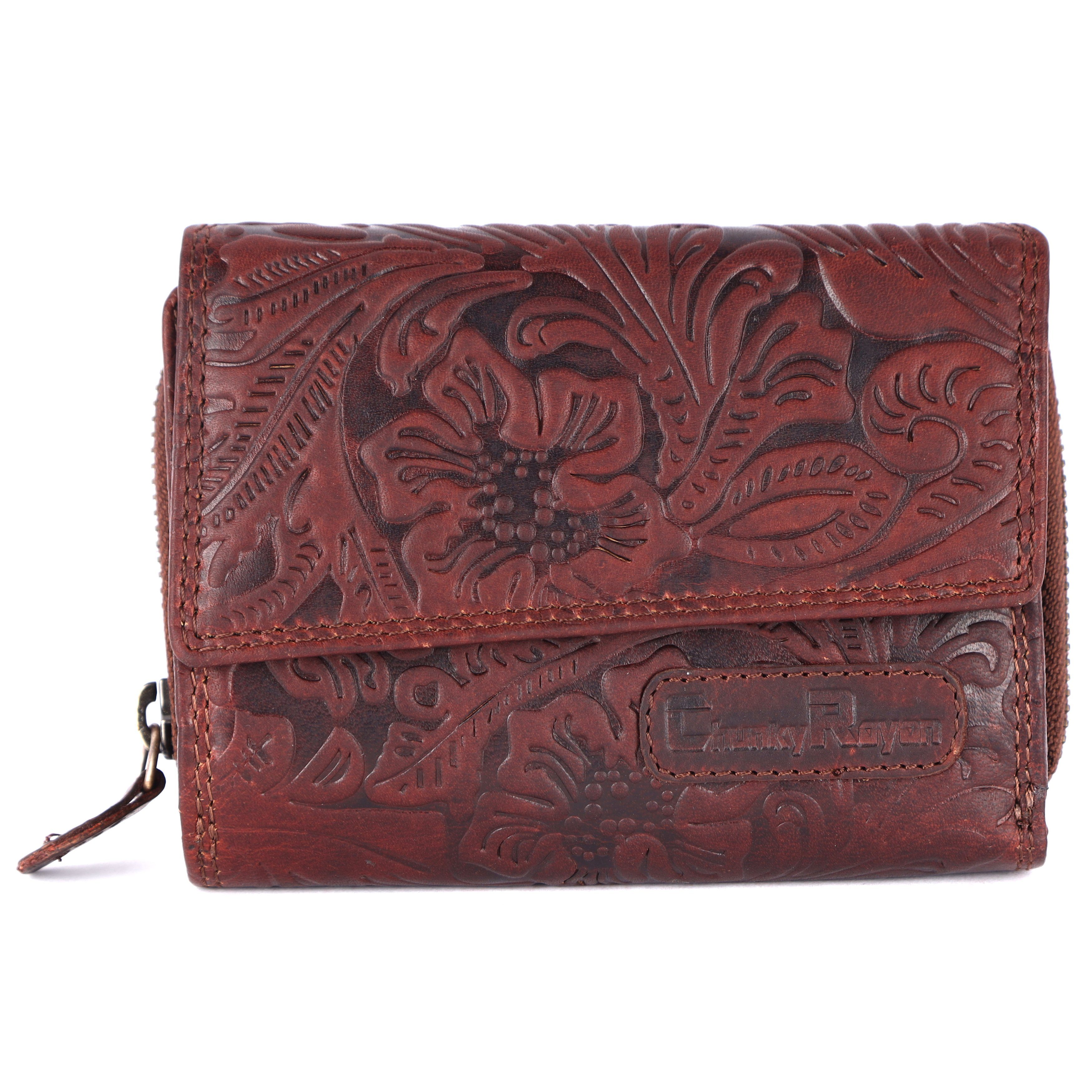 Chunkyrayan Geldbörse Chunkyrayan Echtleder Damen Geldbörse günstig online kaufen