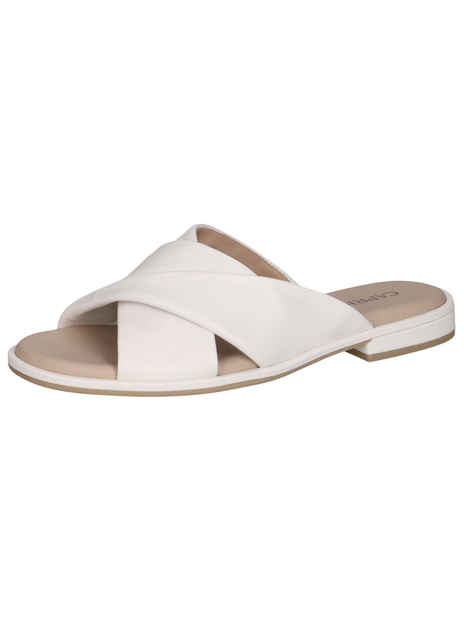 CAP Memotion aus Leder Blockabsatz 9-27101-46 Pantolette