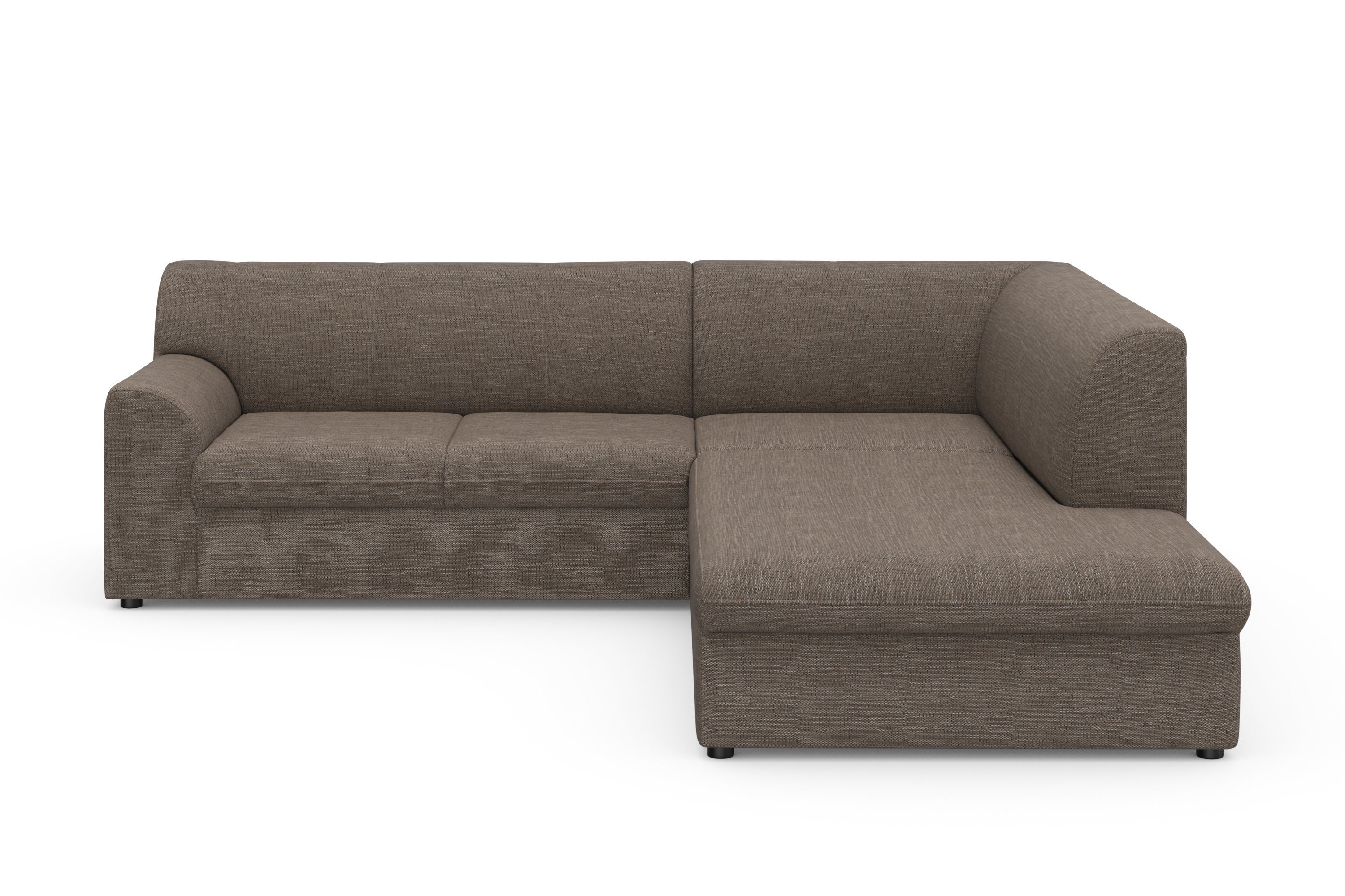 DOMO collection Ecksofa Topper zeitlos elegant, kompakte Stellmaße, OTTOs C günstig online kaufen