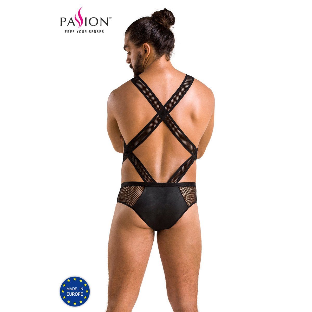 Passion Menswear Body PM VICTOR black (L/XL,S/M,XXL) - 045 body