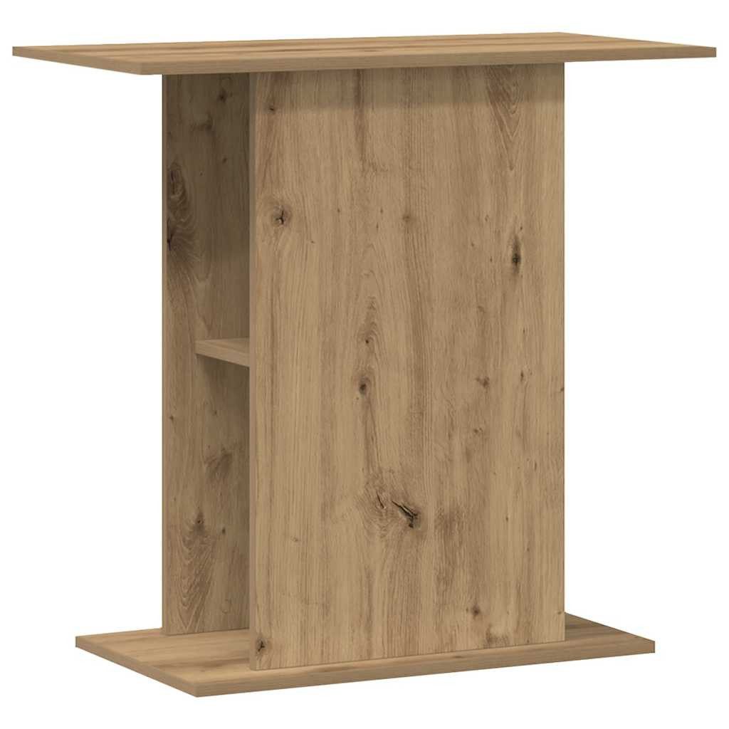 vidaXL Aquariumunterschrank Aquariumständer Artisan Oak 36x75x72,5 cm Holzwerkstoff