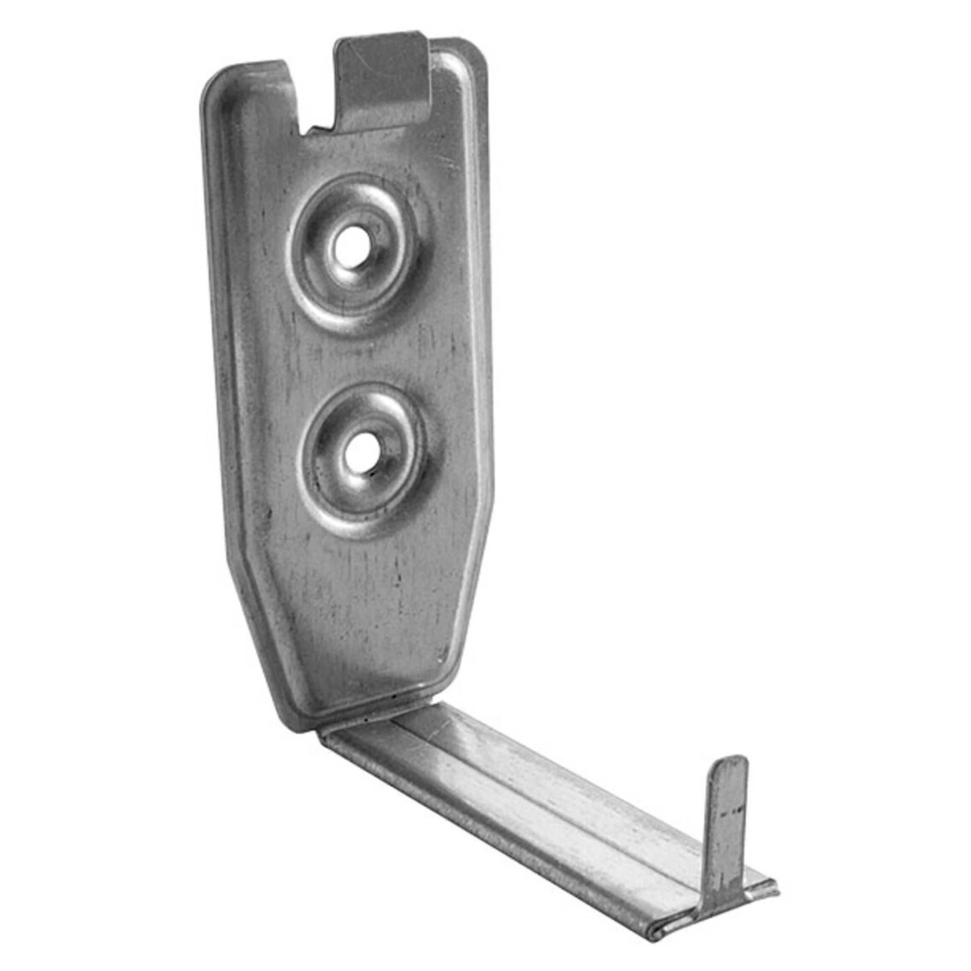 Zambelli Dachrinne, Verstellwinkel für Stirnbretthalter (halbrund), Silber, 1-St., verzinkt alle RG variabler Neigungswinkel, Dachrinnenzubehör