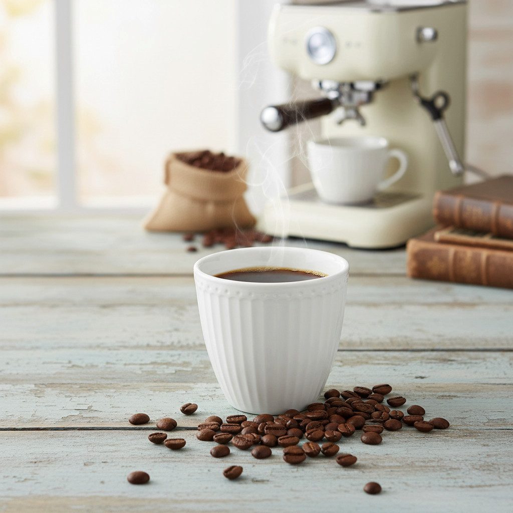 Greengate Becher GreenGate Latte Cup Alice Weiß