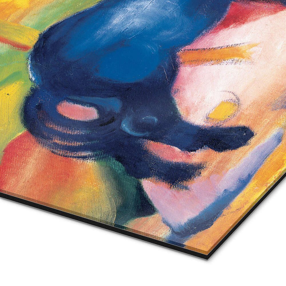 Posterlounge Wandbild Das kleine blaue Pferdchen, Franz Marc, erhältlich als Poster, Leinwandbild, Wandsticker oder Acrylglasbild
