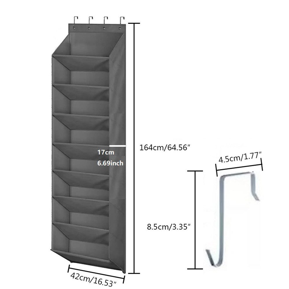 Coonoor Schuhregal Hängende Schuhaufbewahrung, Schuh-Organizer über der Tür günstig online kaufen