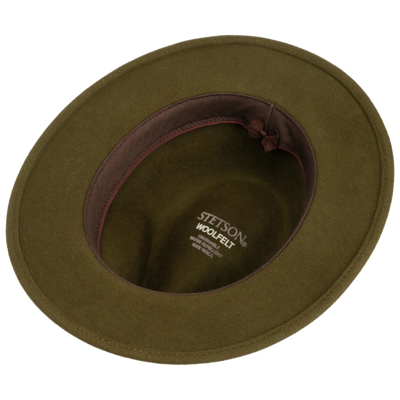 Stetson Filzhut (1-St) Wollfilzhut mit Lederband