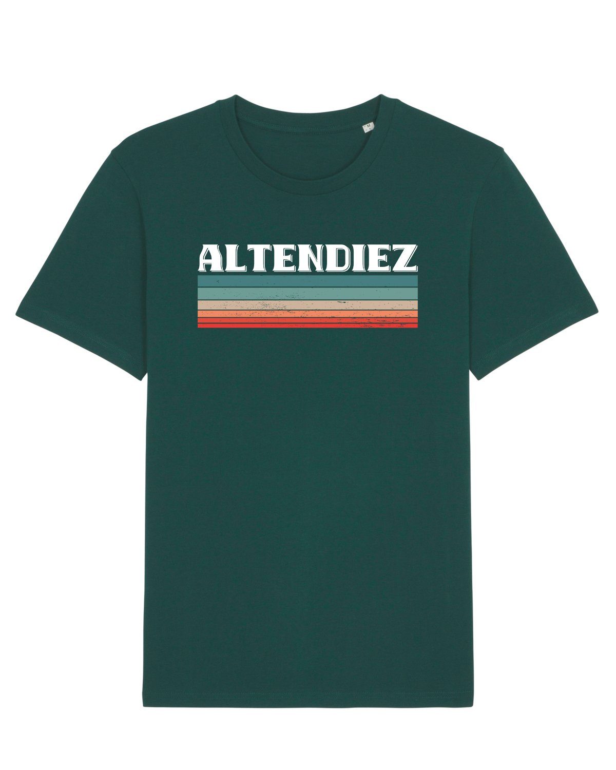 wat? Print-Shirt glazed Altendiez Apparel (1-tlg) grün