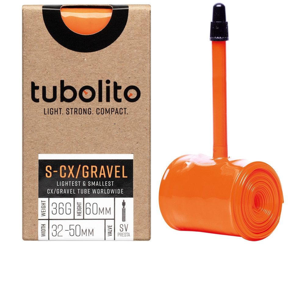 Tubolito Fahrradreifen S-Tubo CX/Gravel 60 mm SV Ventil Laufräder