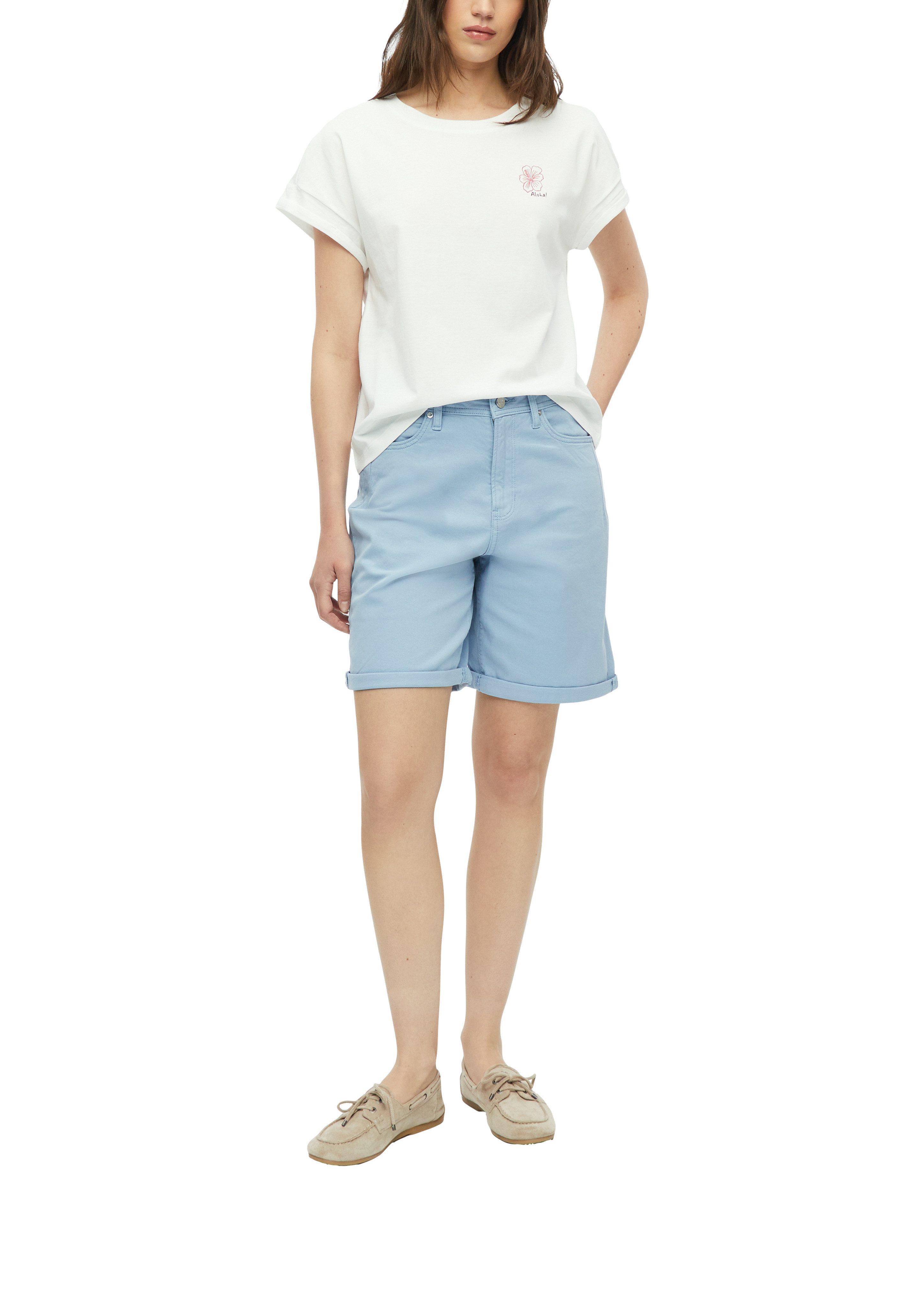s.Oliver Bermudas Jeans-Sommershorts mit Stretch