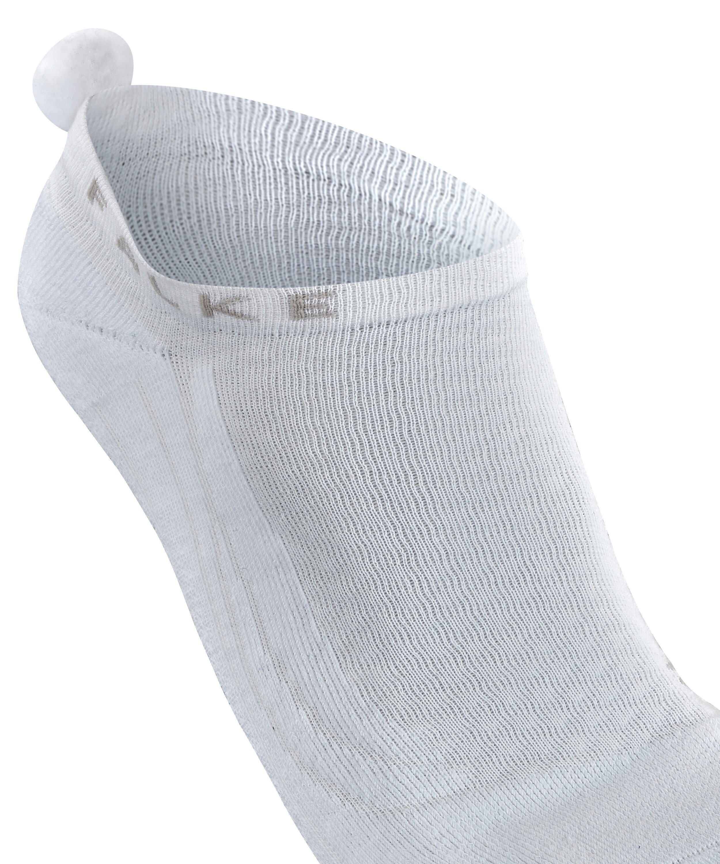 FALKE Sportsocken GO2 Pompom (1-Paar) (2000) mittelstarker für mit Spikeschuhe Polsterung white