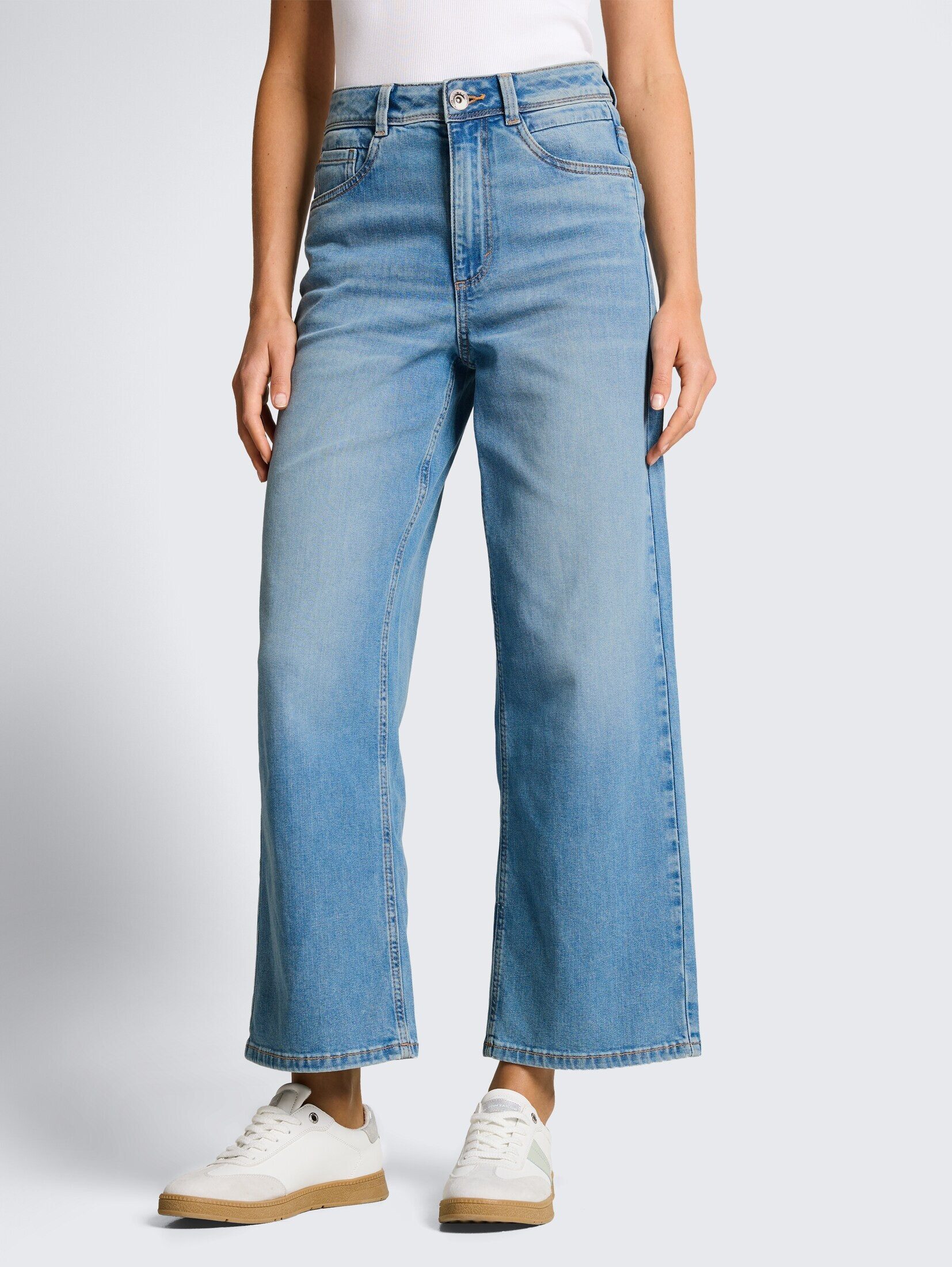 TOM TAILOR 7/8-Jeans Jeanshosen TTNELMA CULOTTE Jeans günstig online kaufen