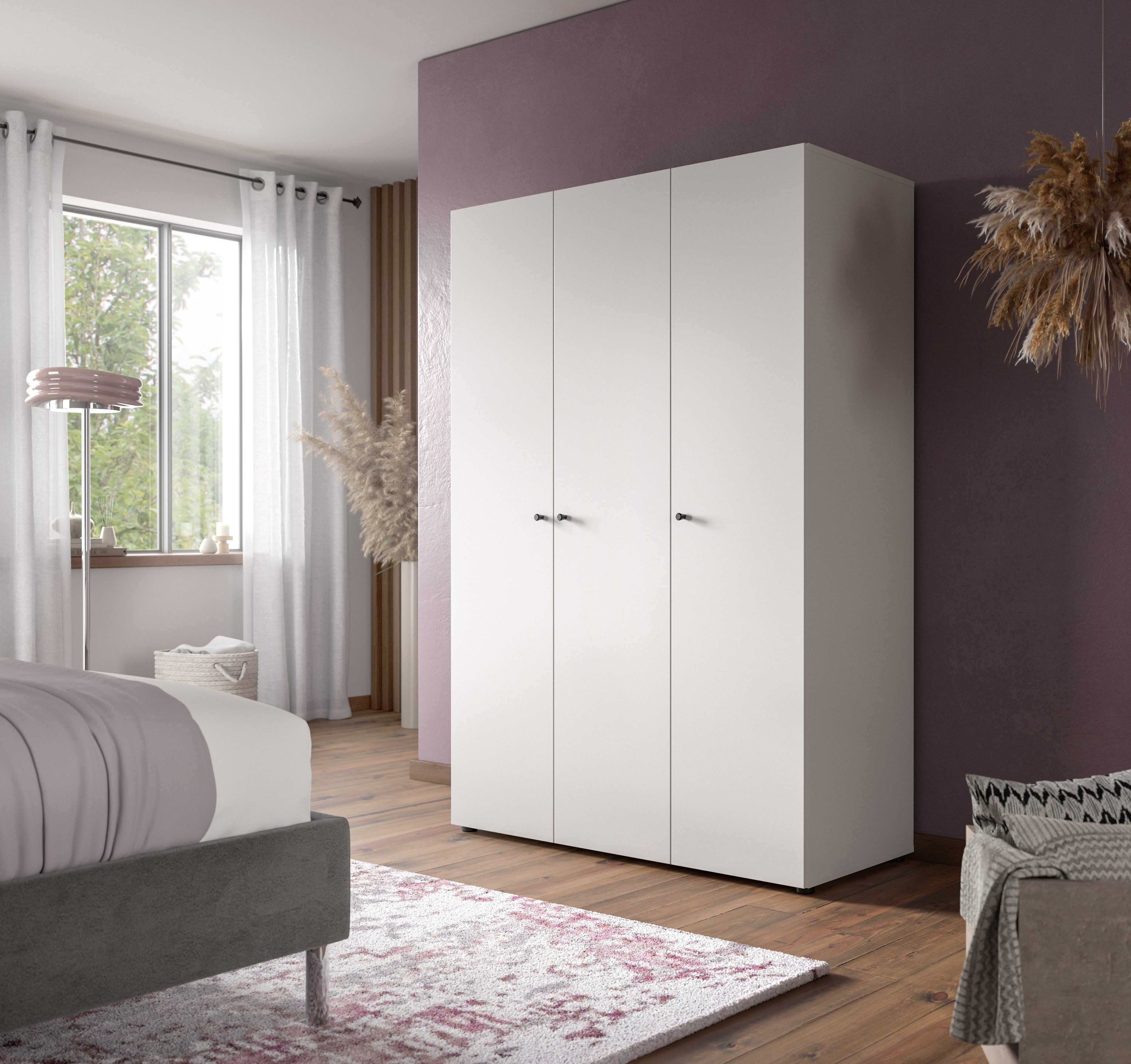 Home affaire Kleiderschrank BILLINGS, TOPSELLER!, Schlafzimmerschrank, günstig online kaufen