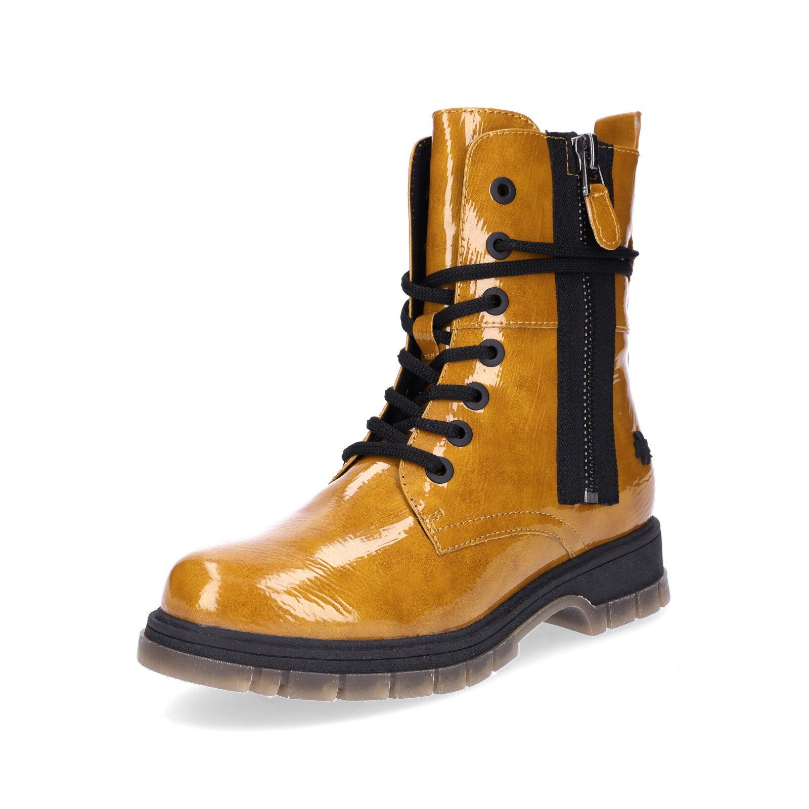 MARCO TOZZI by GMK Marco Tozzi by GMK Damen Schnürboot safran gelb Schnürbo günstig online kaufen