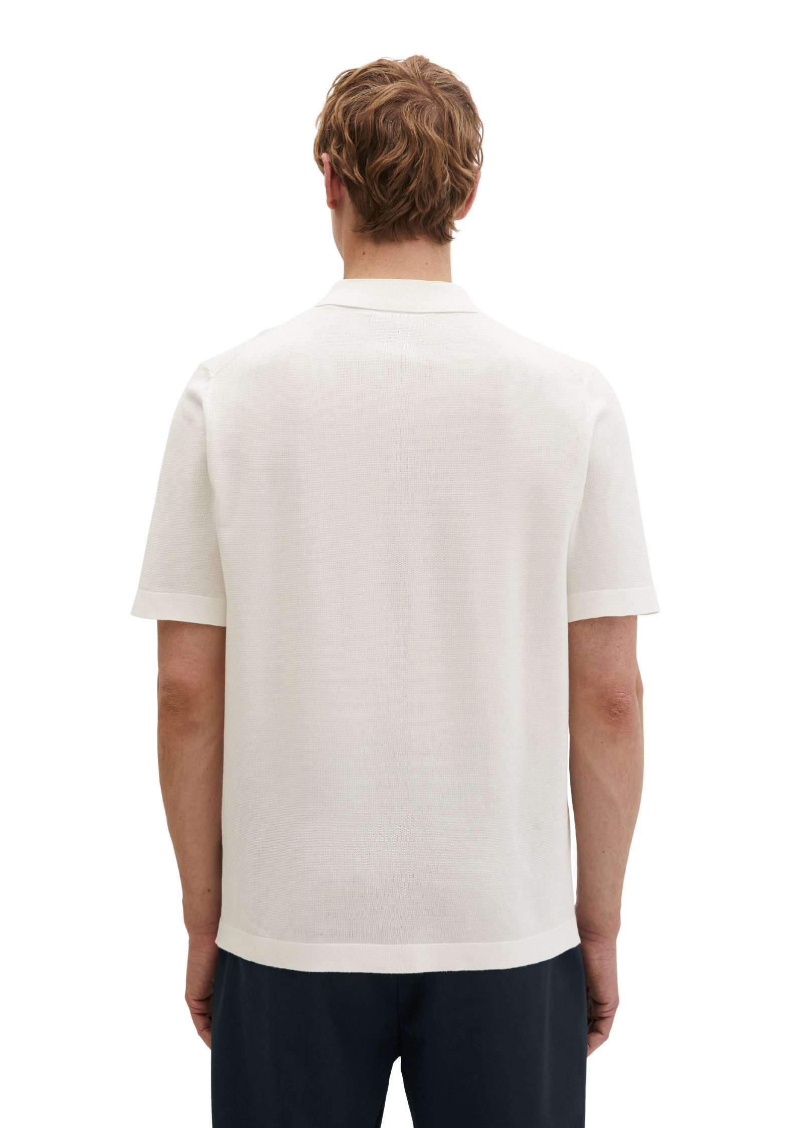 Marc O'Polo Poloshirt aus reiner Bio-Baumwolle
