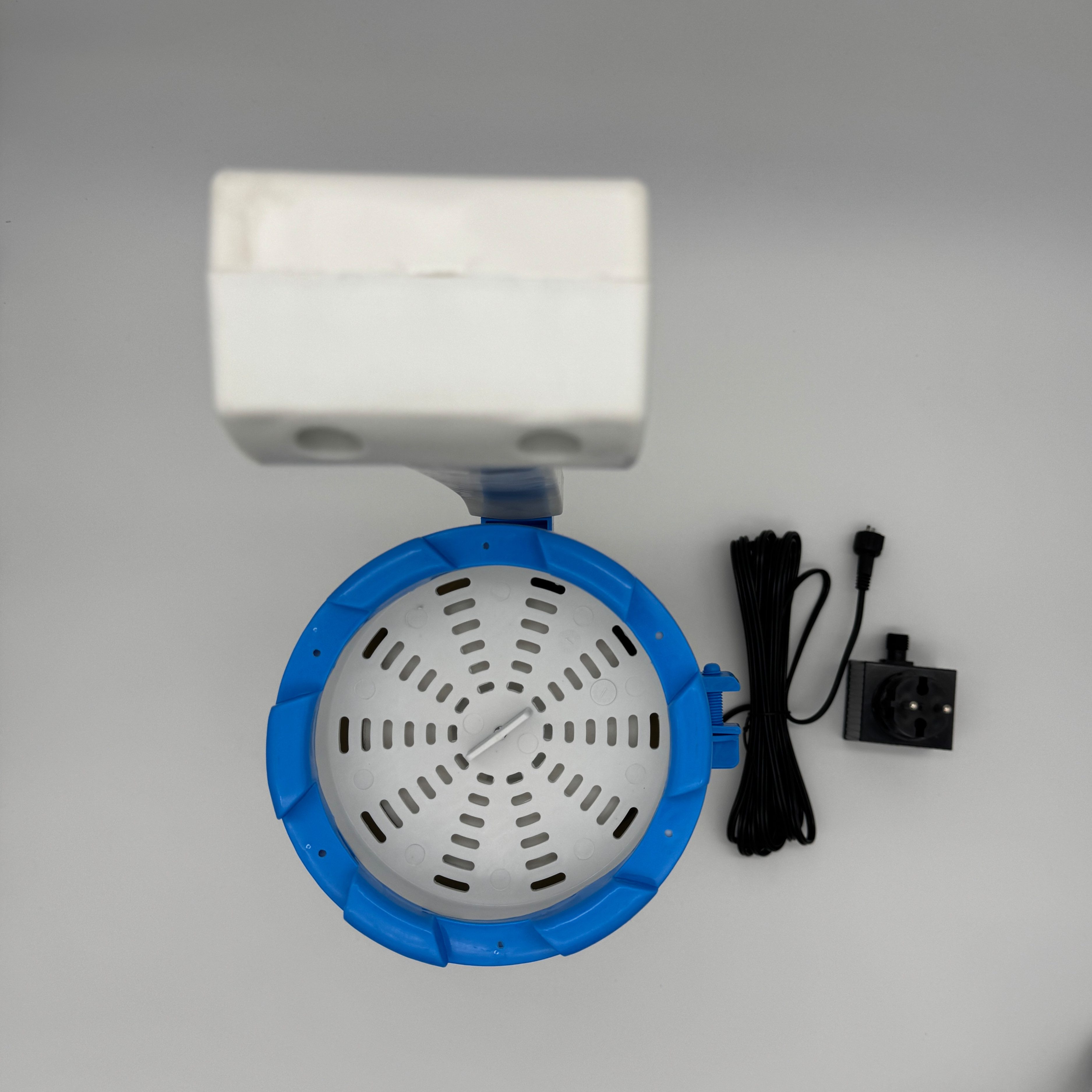 HAF Skimmer Azuro Skimmerfilter 2000 12V Pool Skimmer 2m³/h Pool Innenwand Filter (Einbau Skimmer für Pool Innenwand, Kartuschenfilter mit 2m³/h), Für Stahlwand – Bild 4 von 5