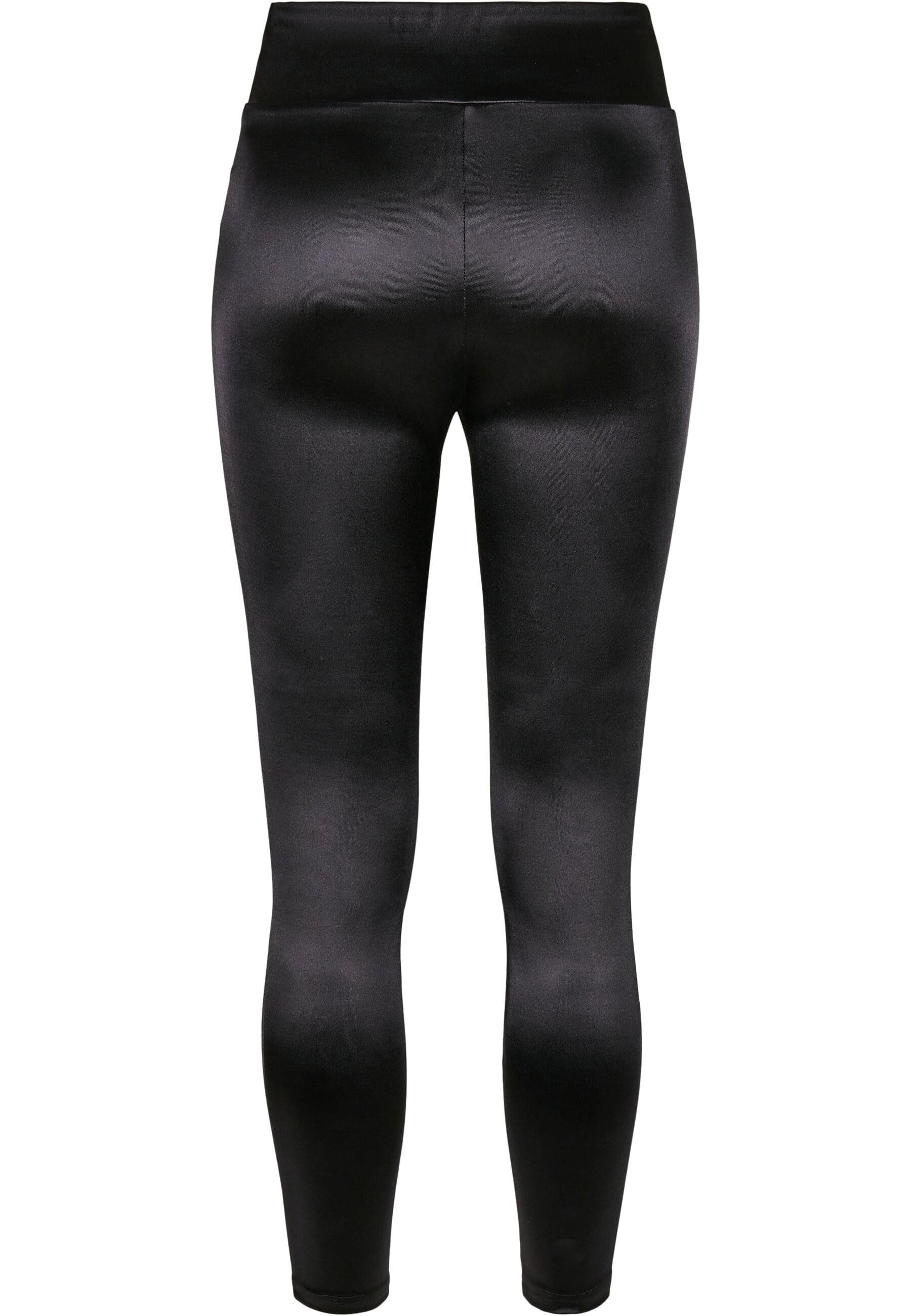 URBAN CLASSICS Leggings Urban Classics Damen Ladies Shiny High Waist Leggin günstig online kaufen